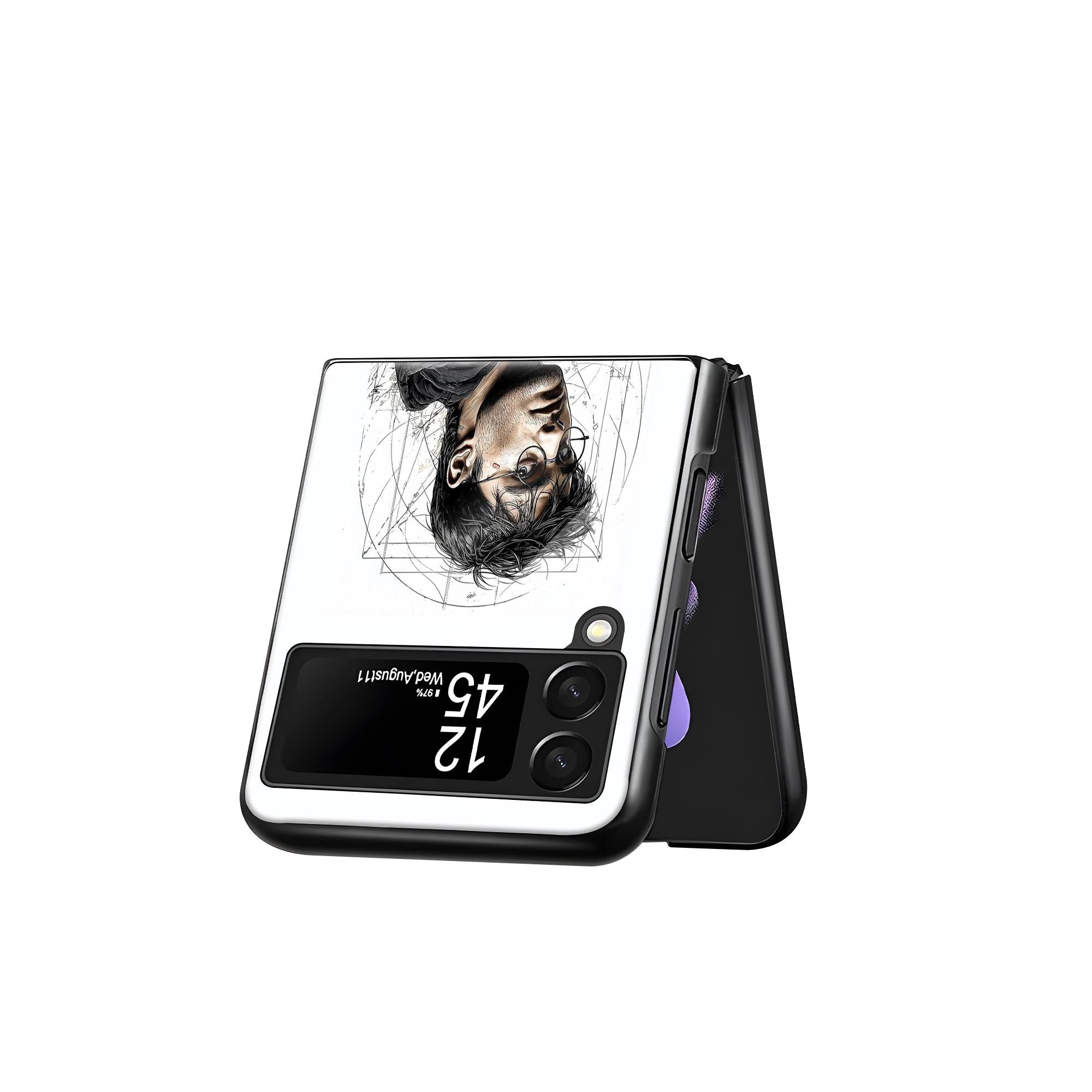 Potter's Plan Samsung Z Flip Glass Case image 2