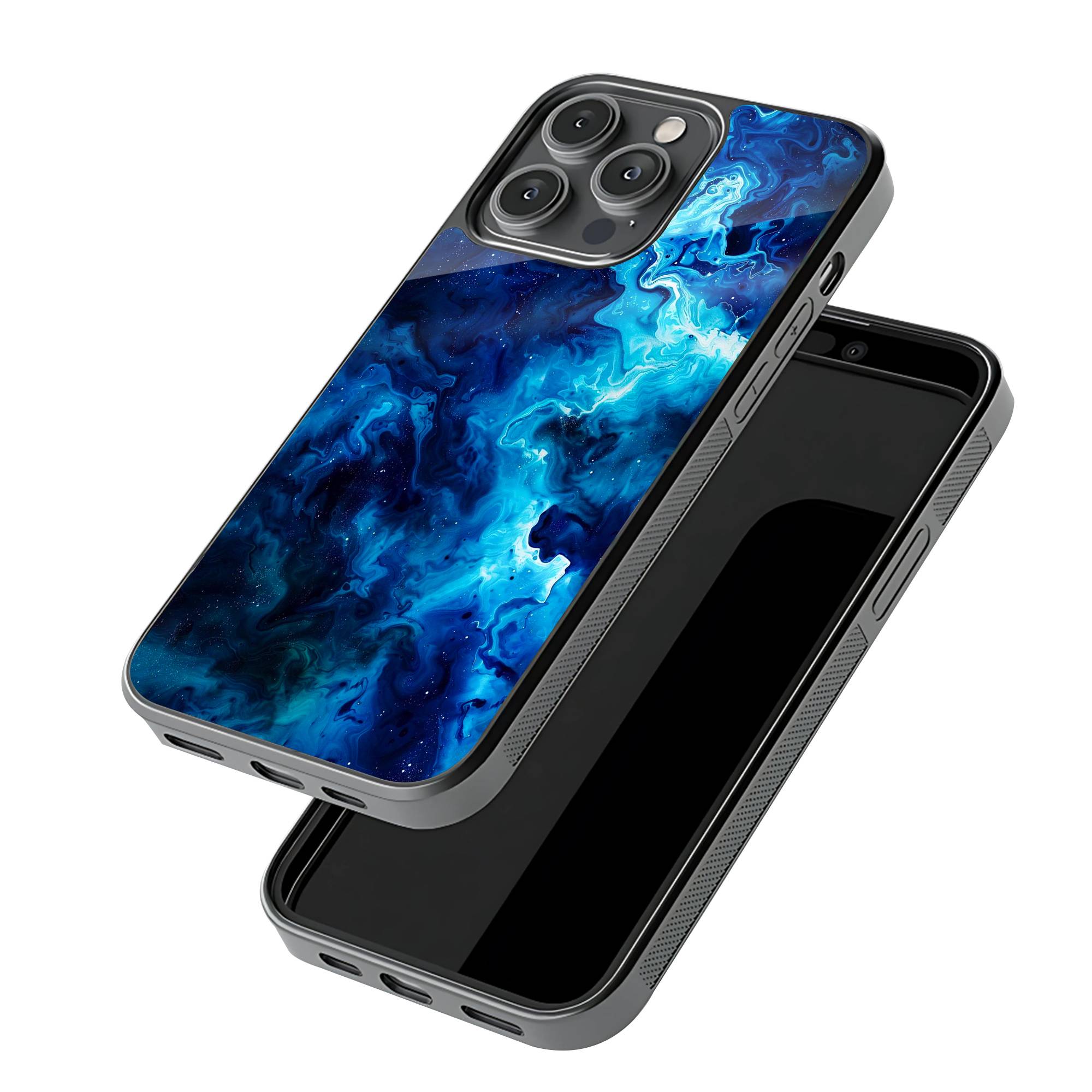 Starry Ocean Glass Case image 2