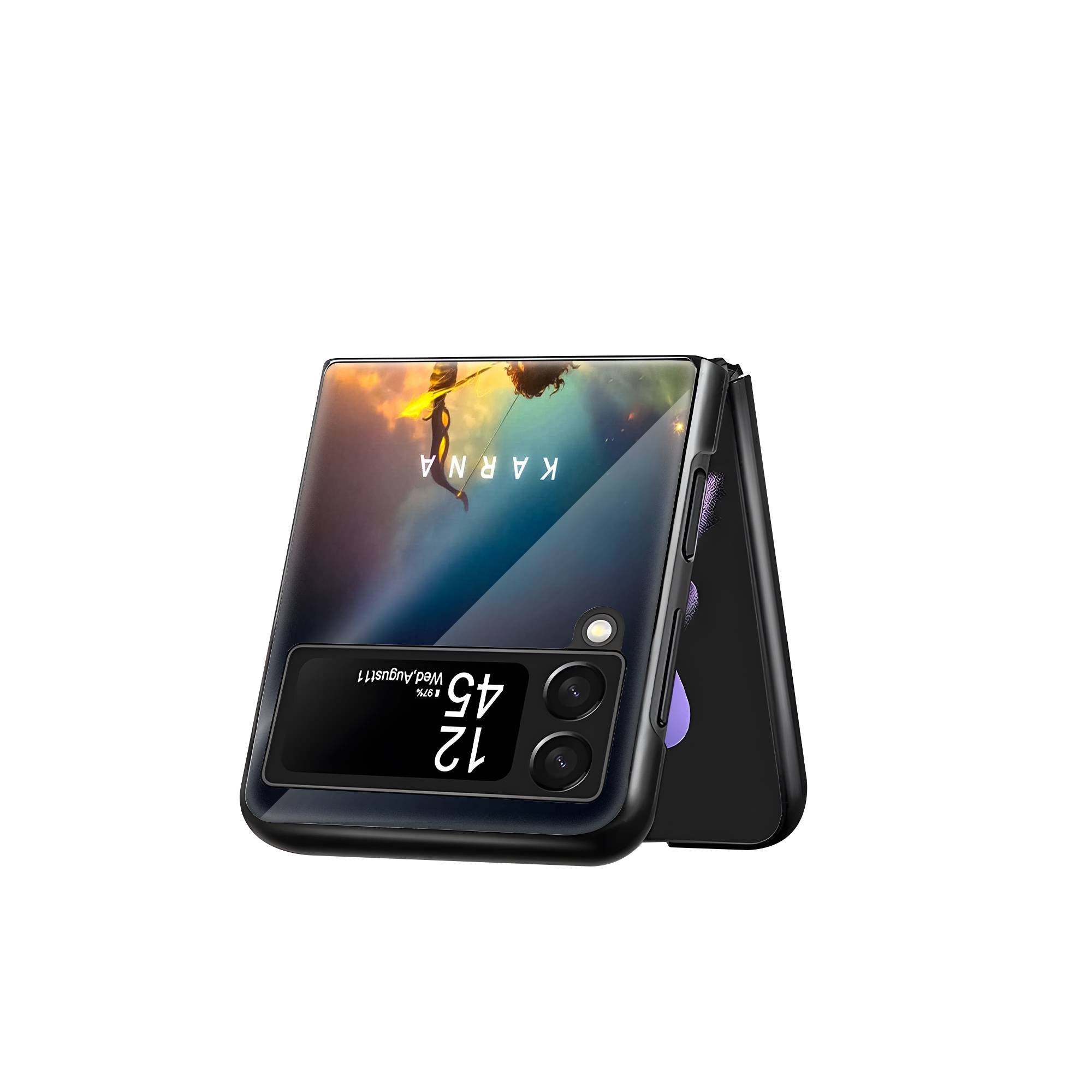 Karna Samsung Z Flip Glass Case image 2