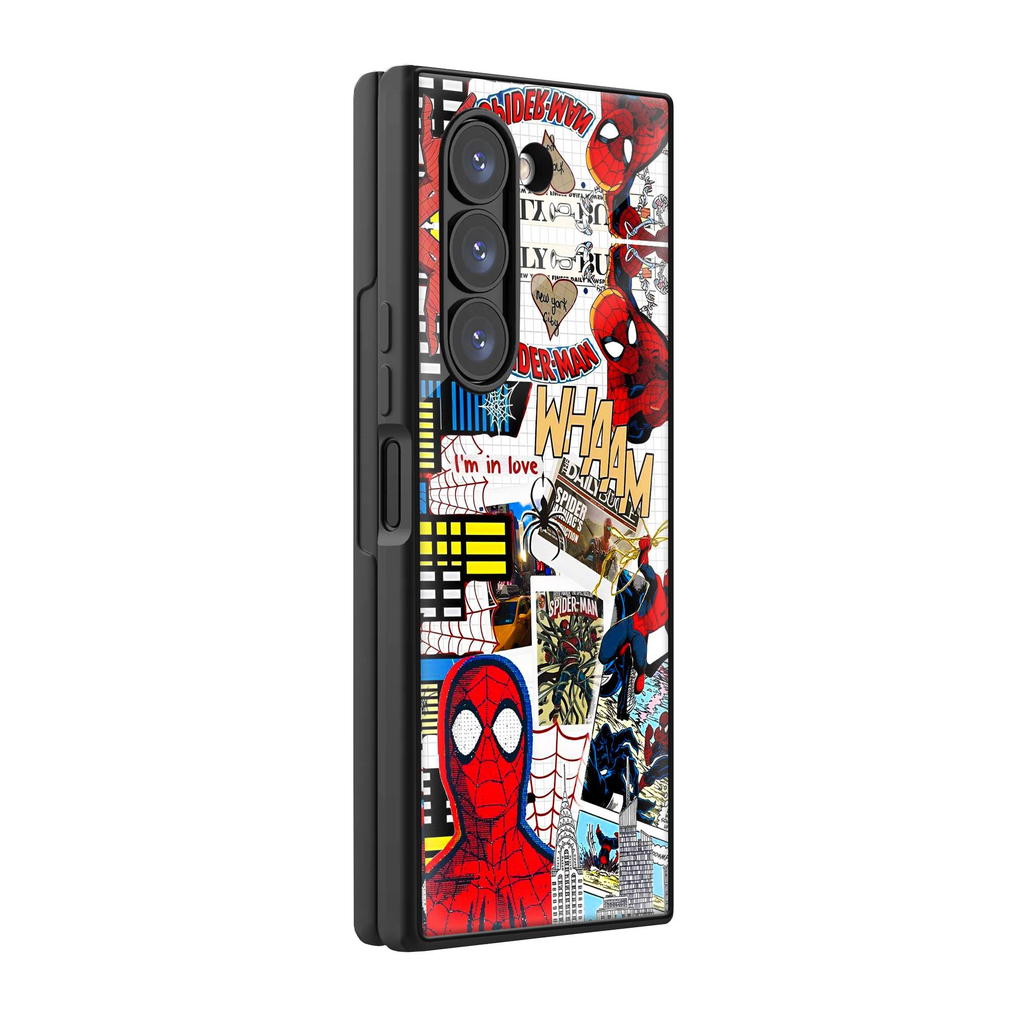 Spider Man Samsung Z Fold Glass Case image 0