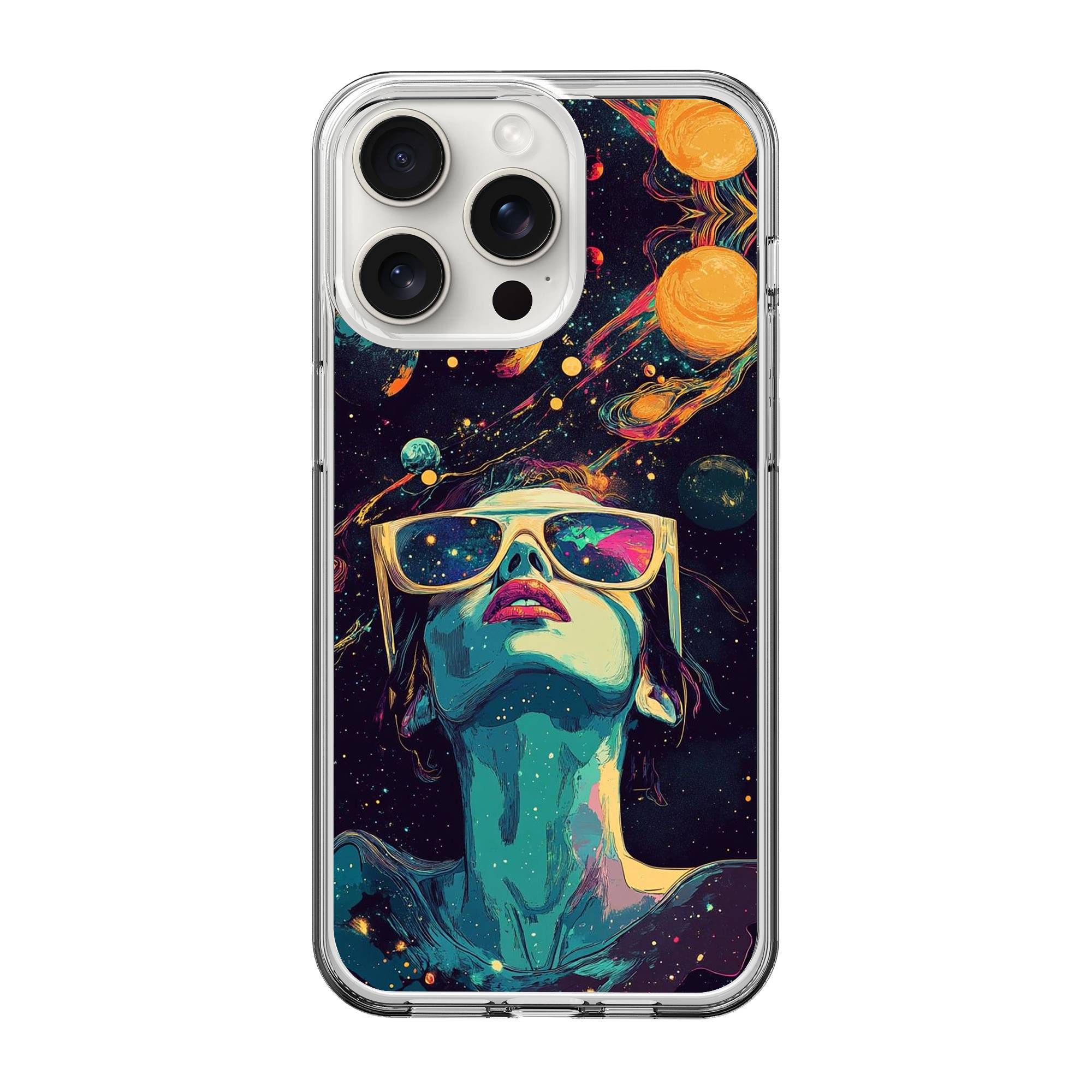 Interstellar Pop Art Clear Case image 0
