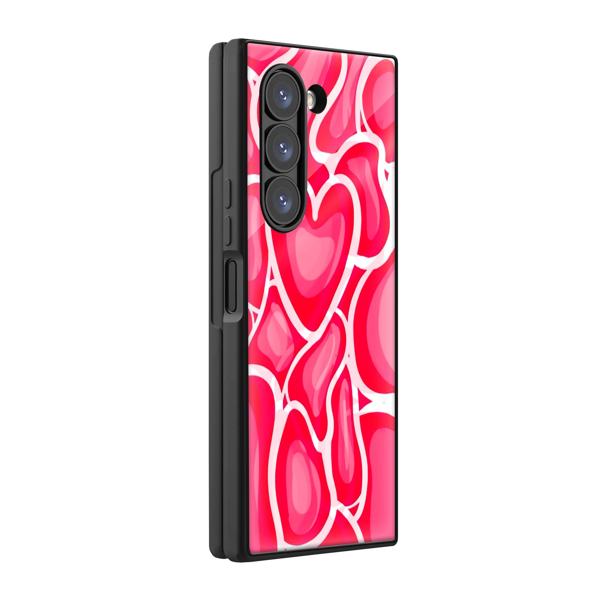 Love Blooms Samsung Z Fold Glass Case image 0