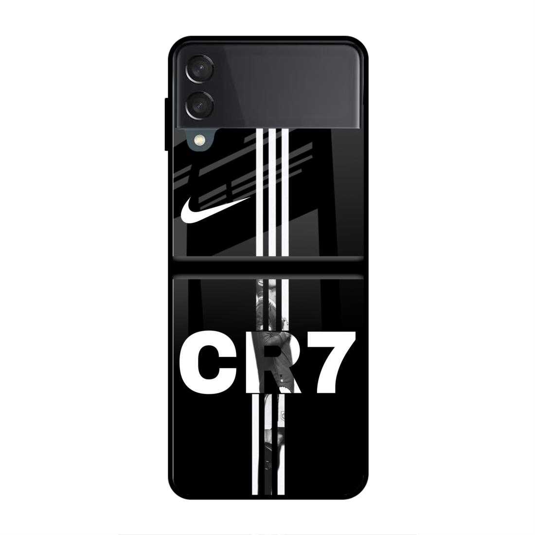 CR7 Samsung Z Flip 4 Glass Case image 0