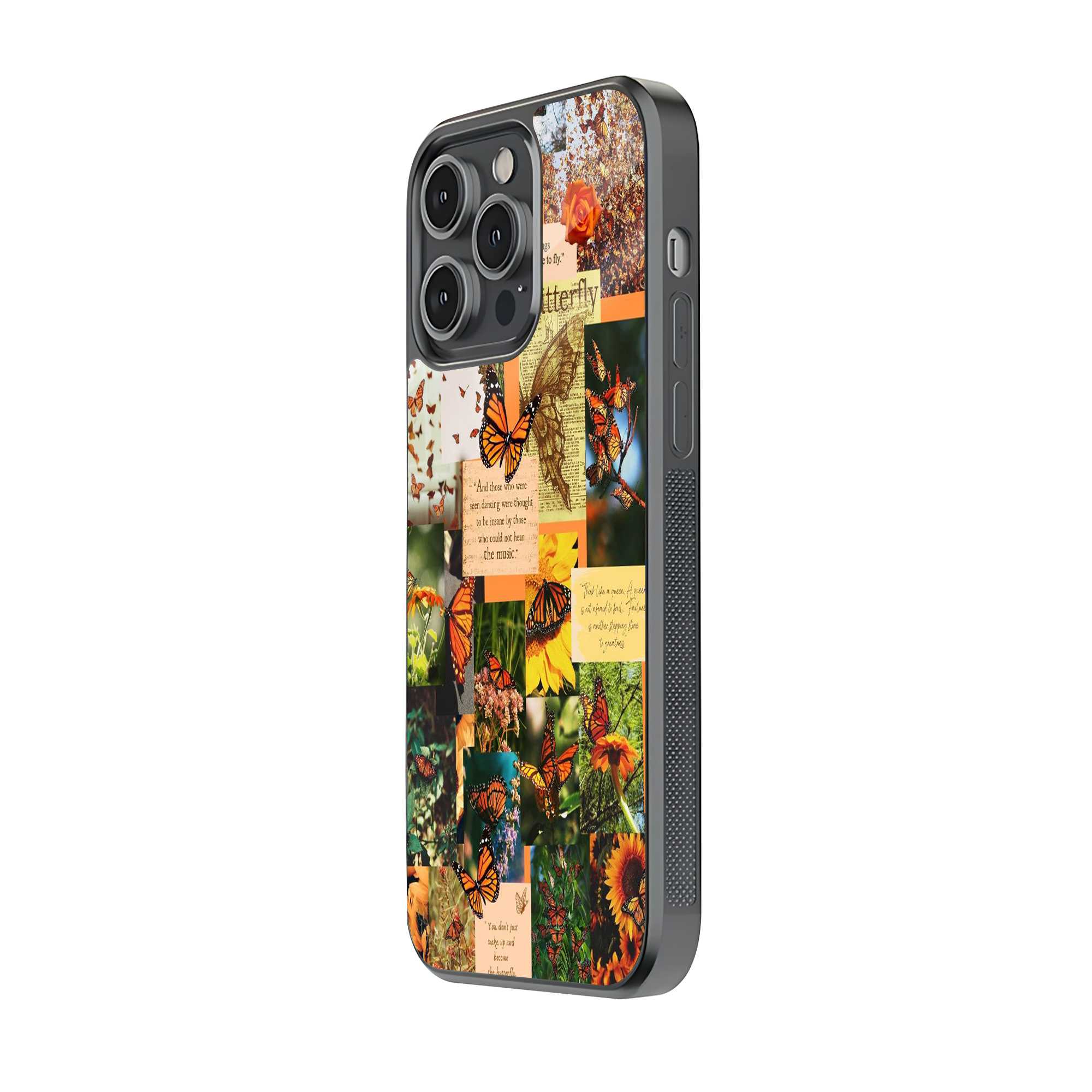 Butterfly Aesthetic Glass Case image 1