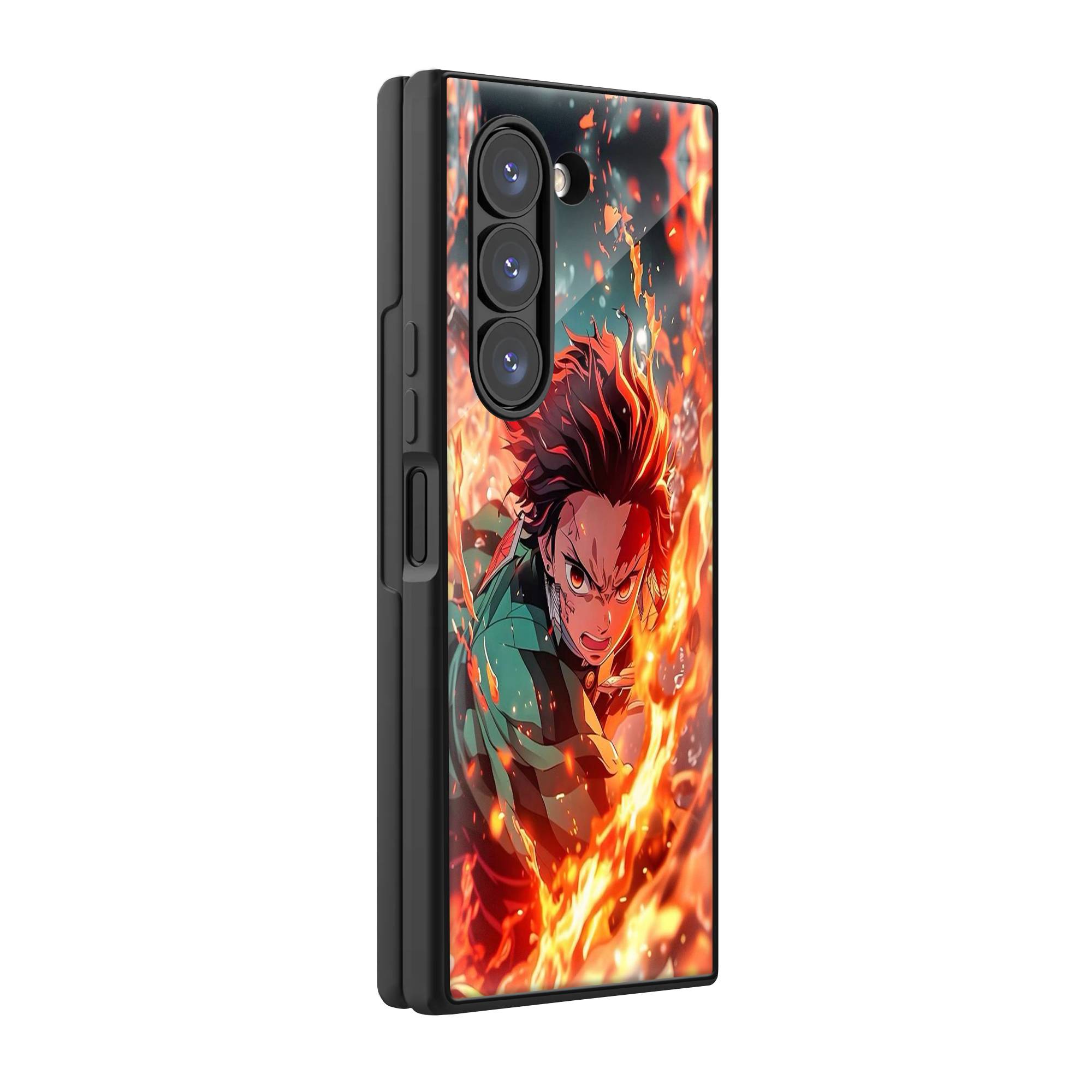 Demon Samsung Z Fold Glass Case image 0