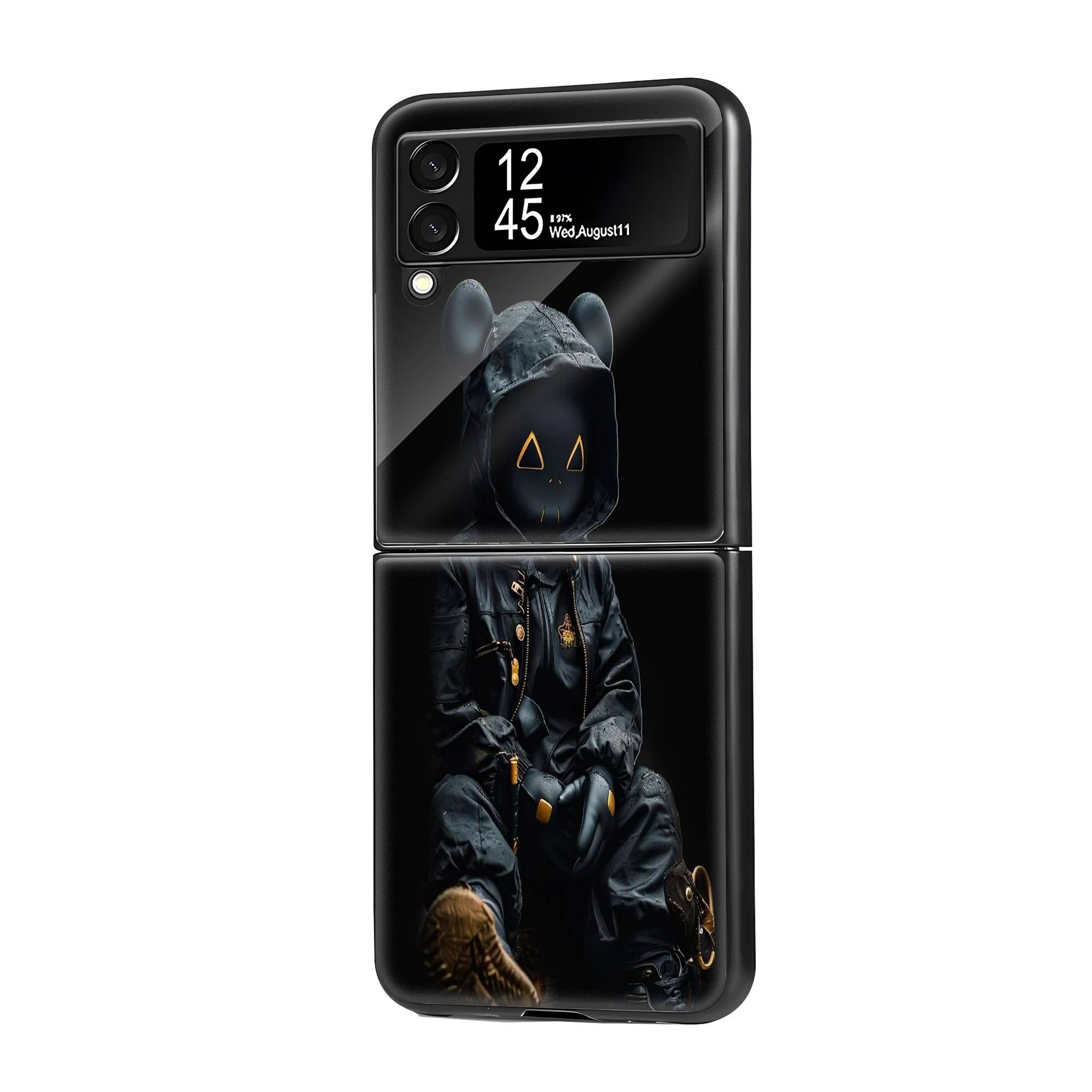 Small Boy Samsung Z Flip Glass Case image 0