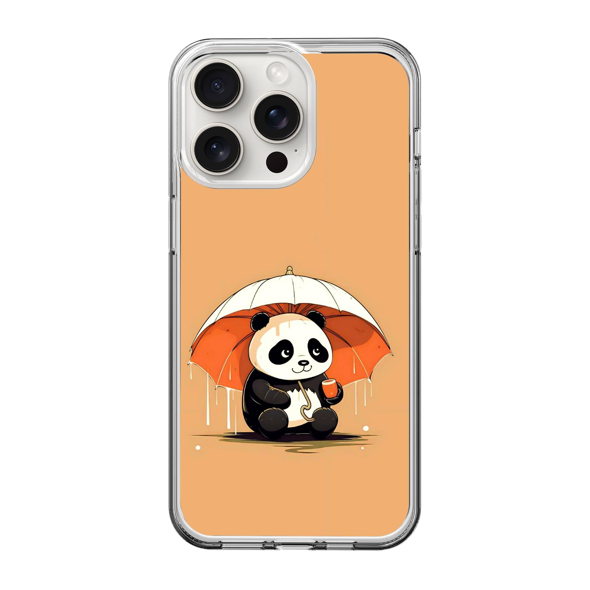 Sweet Panda Clear Case image 0