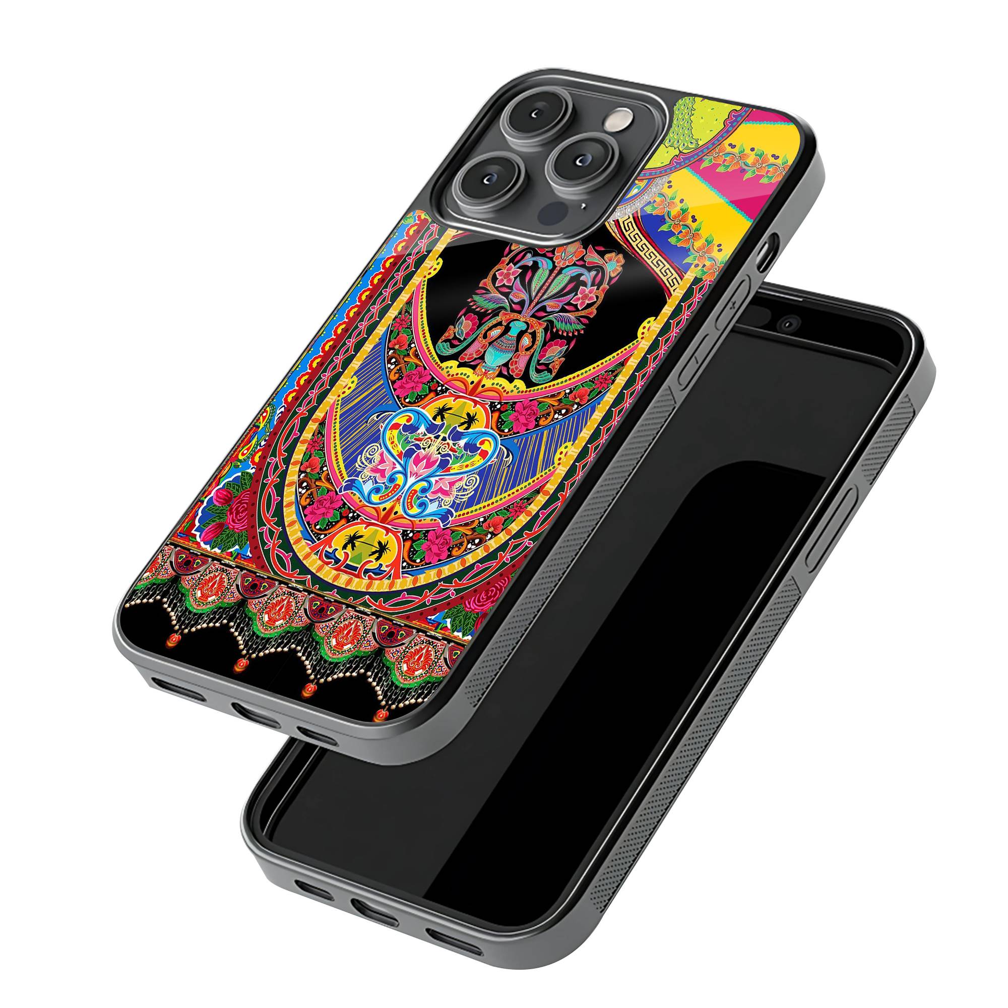 Truck Art Glass Case image 2