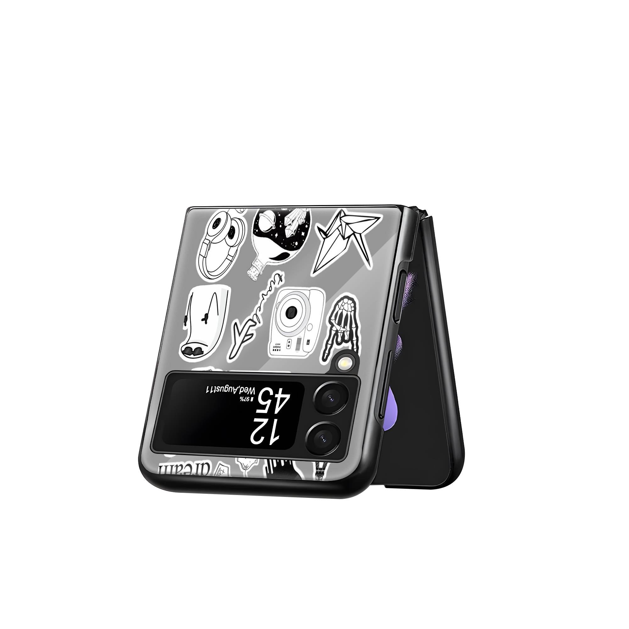 Dream Samsung Z Flip Glass Case image 2