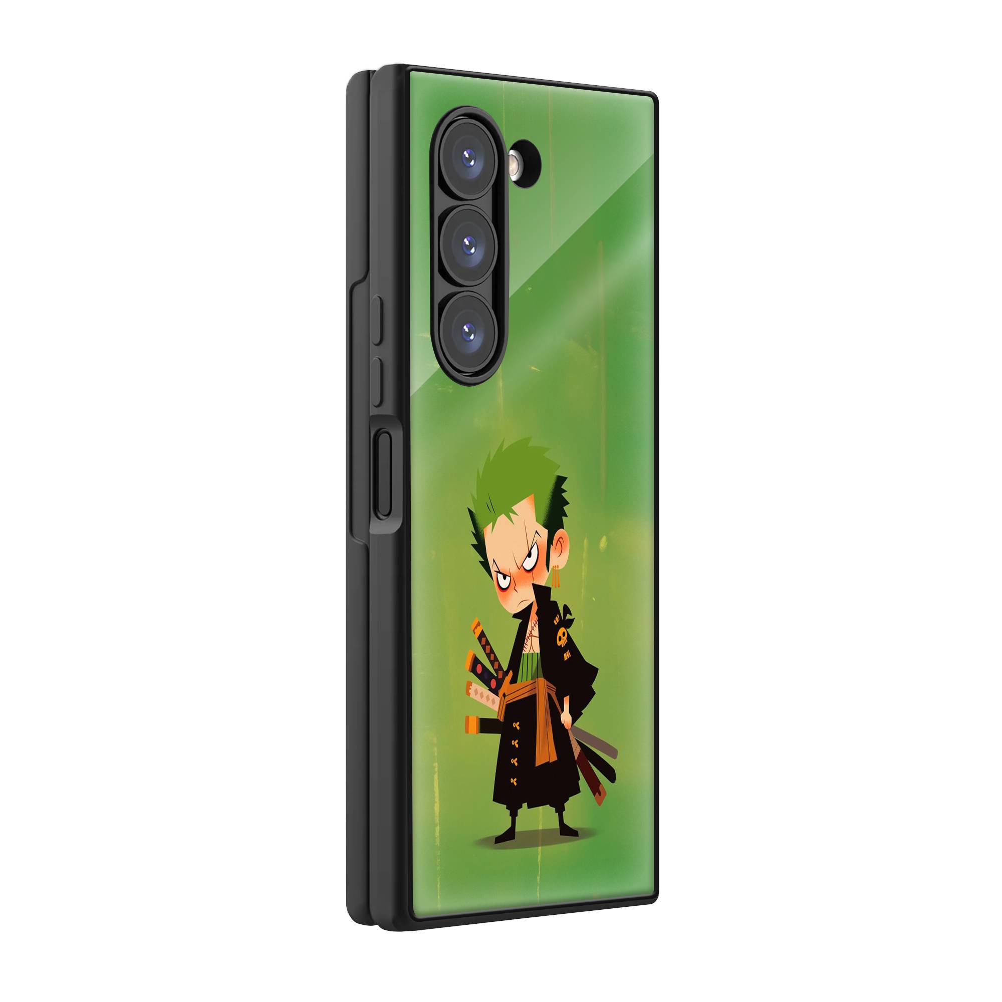 Roronoa Zoro Samsung Z Fold Glass Case image 0