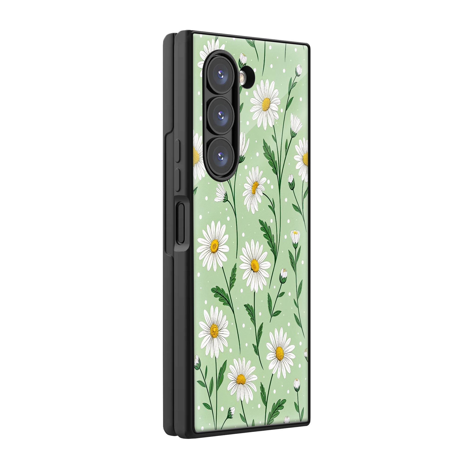 Daisy Field Samsung Z Fold Glass Case image 0
