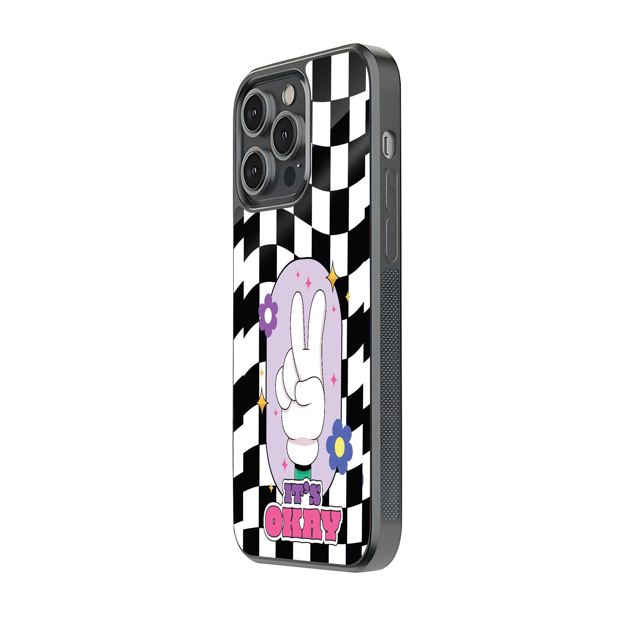 Checkerboard Glass Case image 1