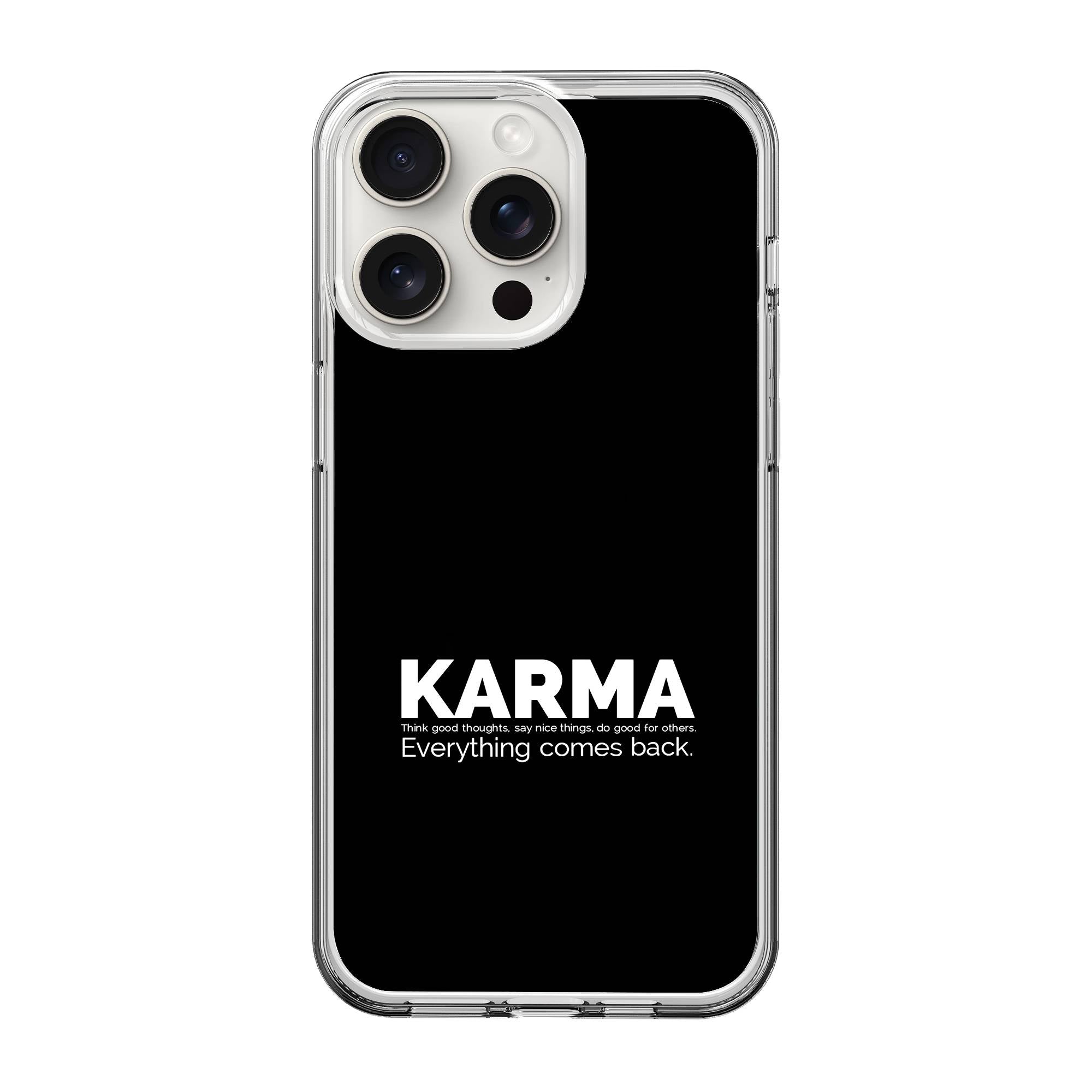 Karma Clear Case image 0