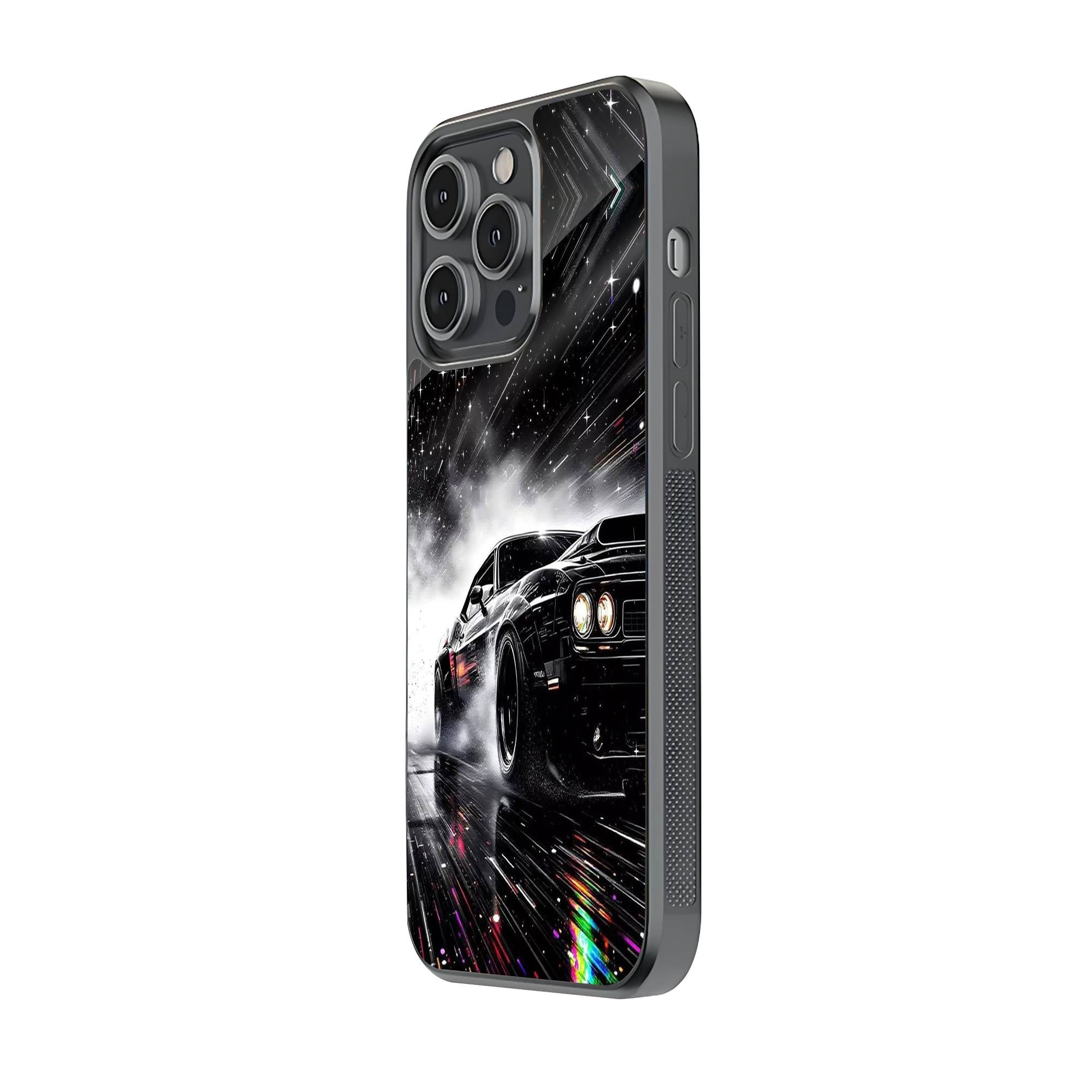 Black Dodge Glass Case image 1