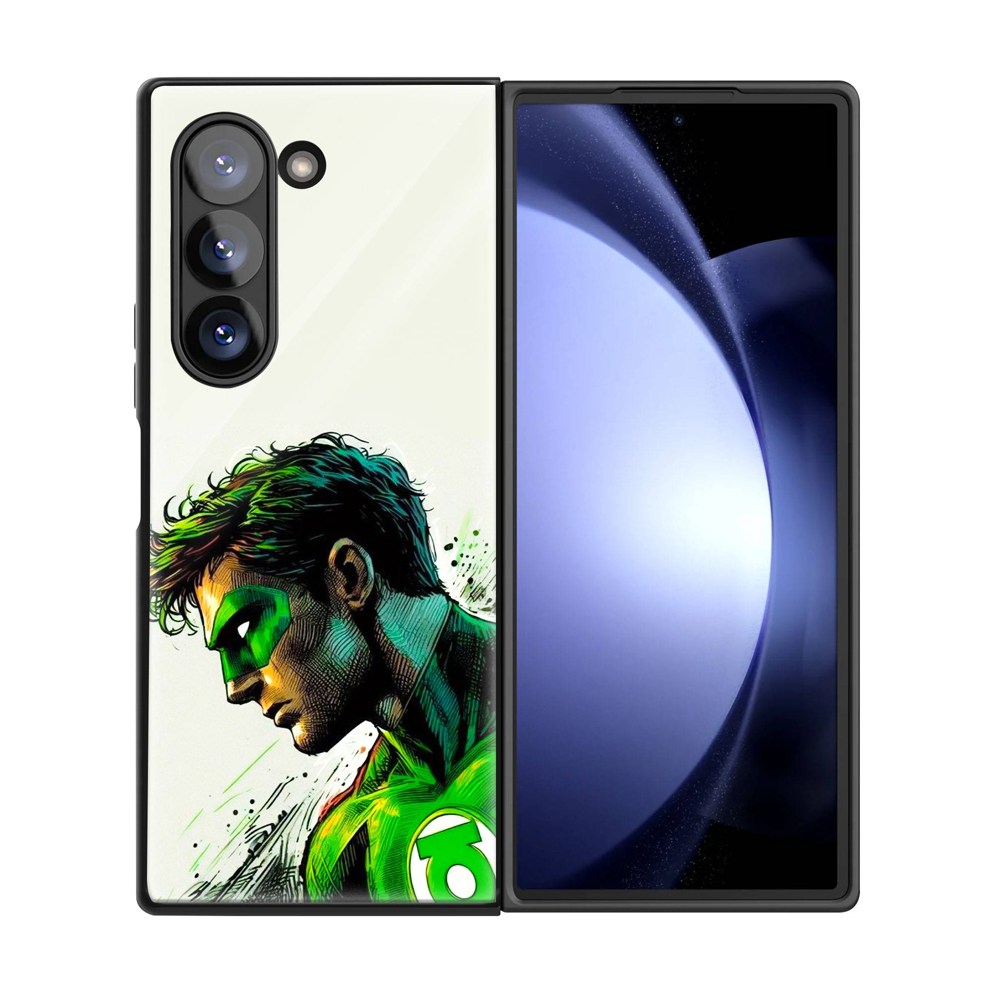 Superhero Samsung Z Fold Glass Case image 2