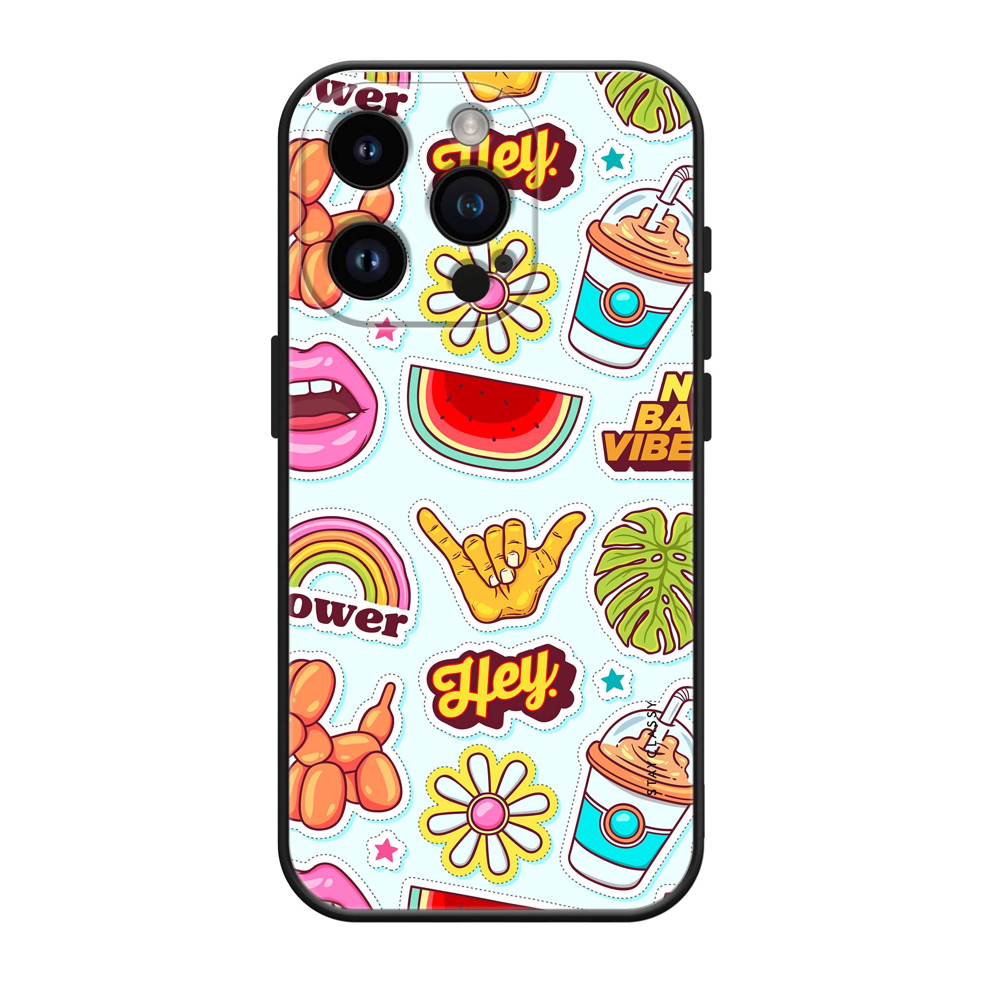 Sticker Collection Silicone Case image 0