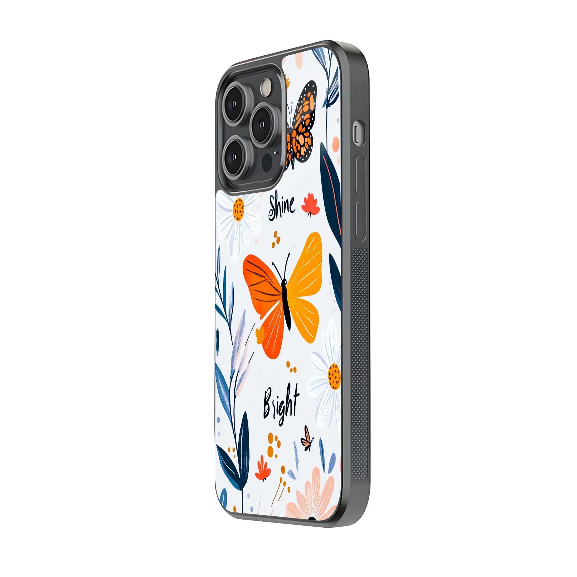 Butterfly Bliss Glass Case image 1