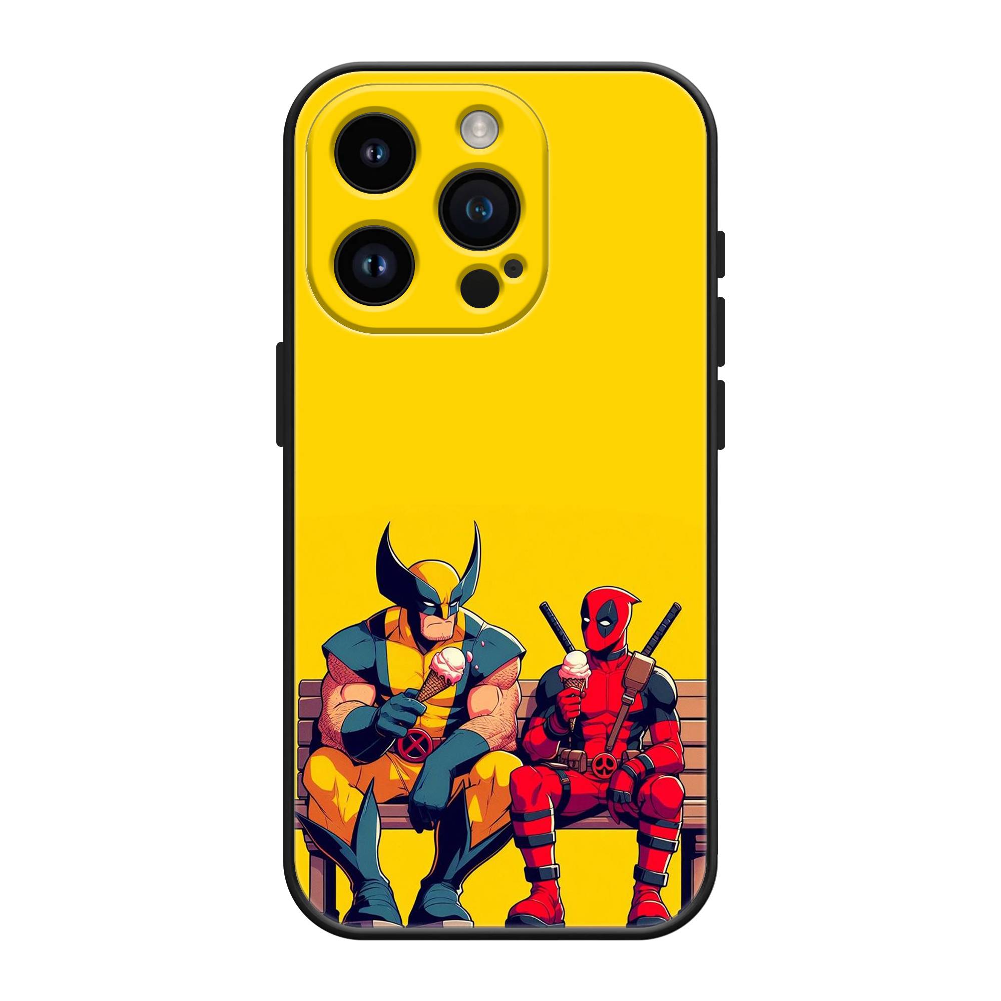 Deadpool Cartoon Silicone Case image 0