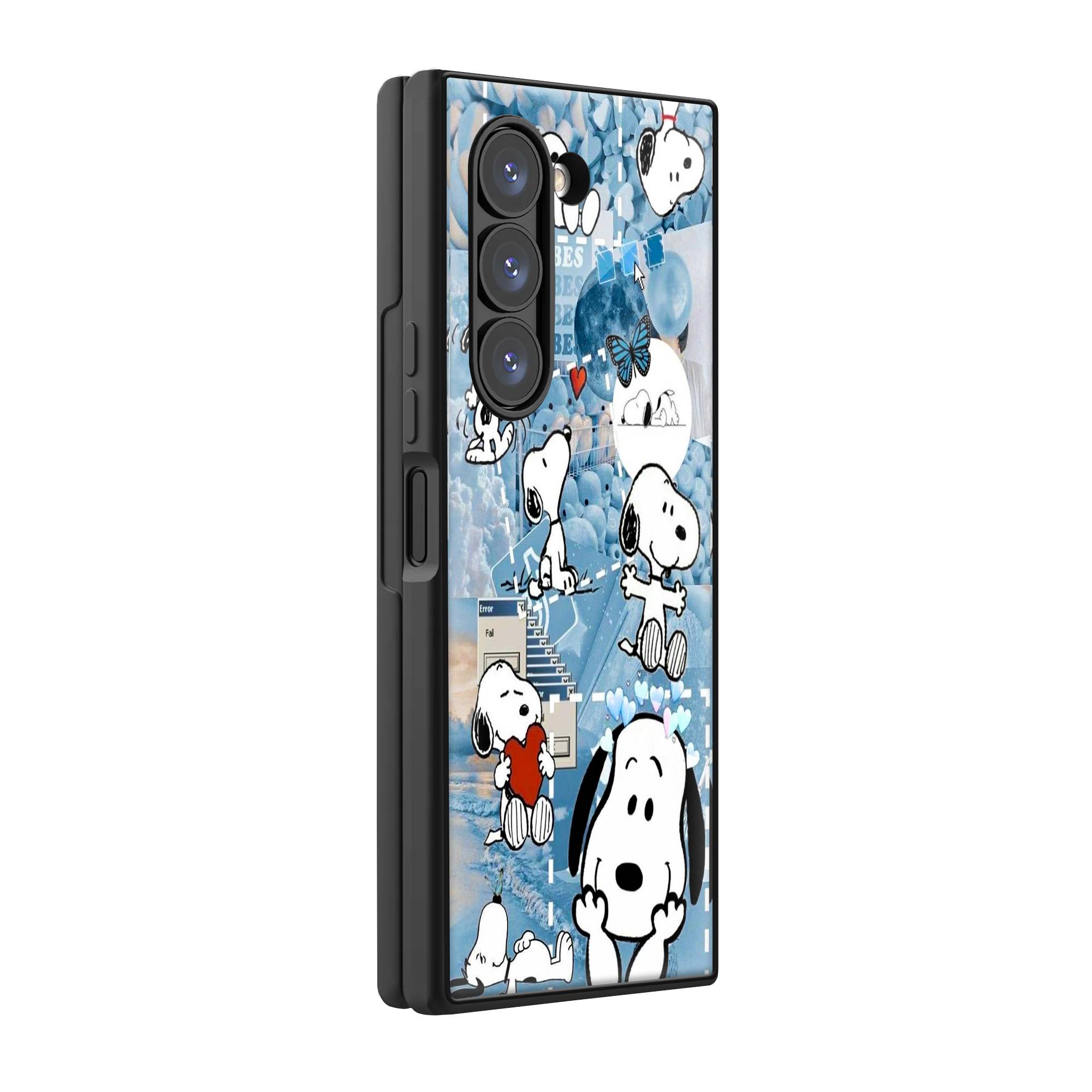 Snoopy Samsung Z Fold Glass Case image 0