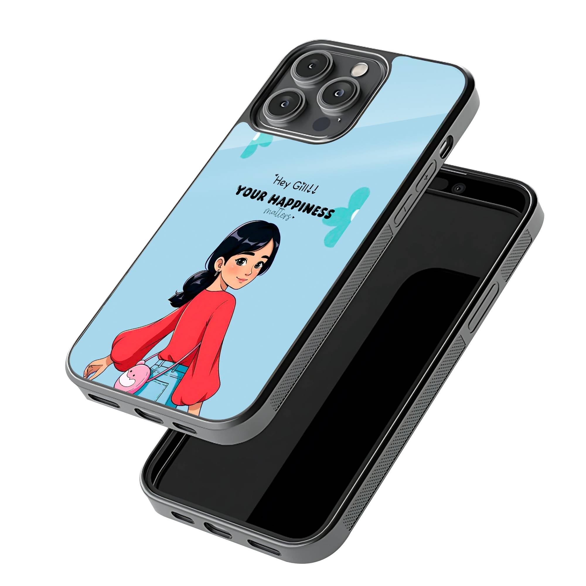 Your Happines Glass Case image 2