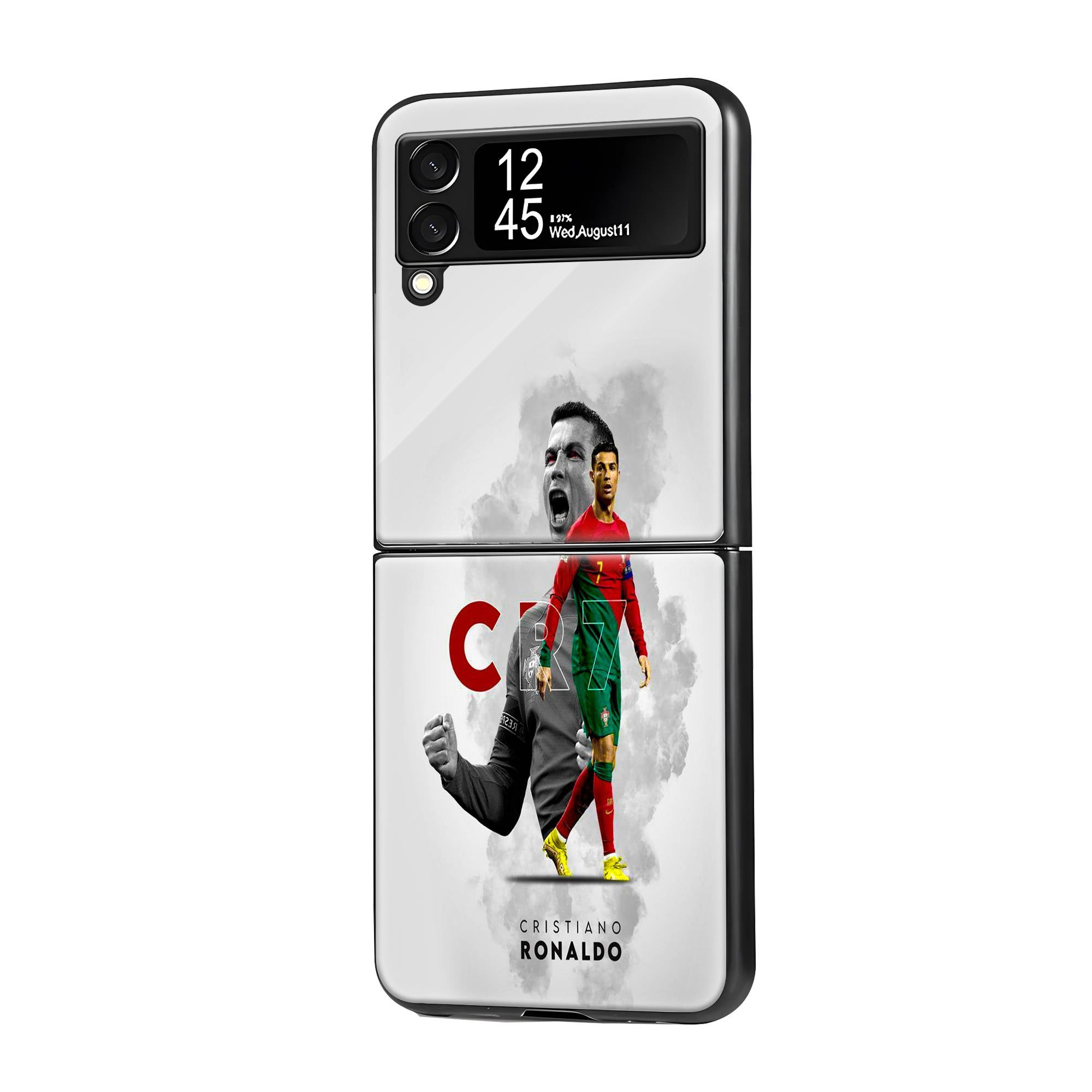 Cristiano Ronaldo Samsung Z Flip Glass Case image 0