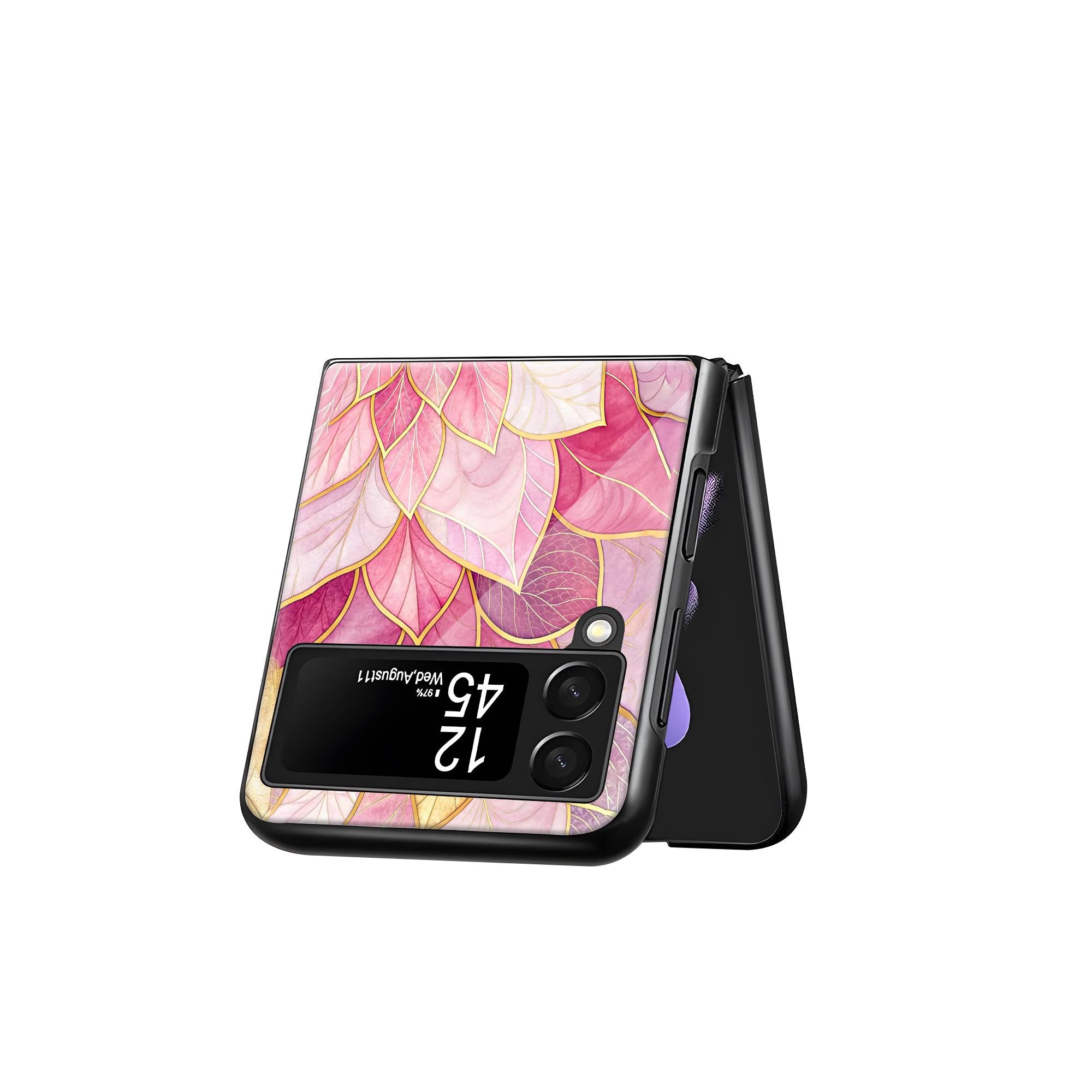 Gilded Bloom Samsung Z Flip Glass Case image 2