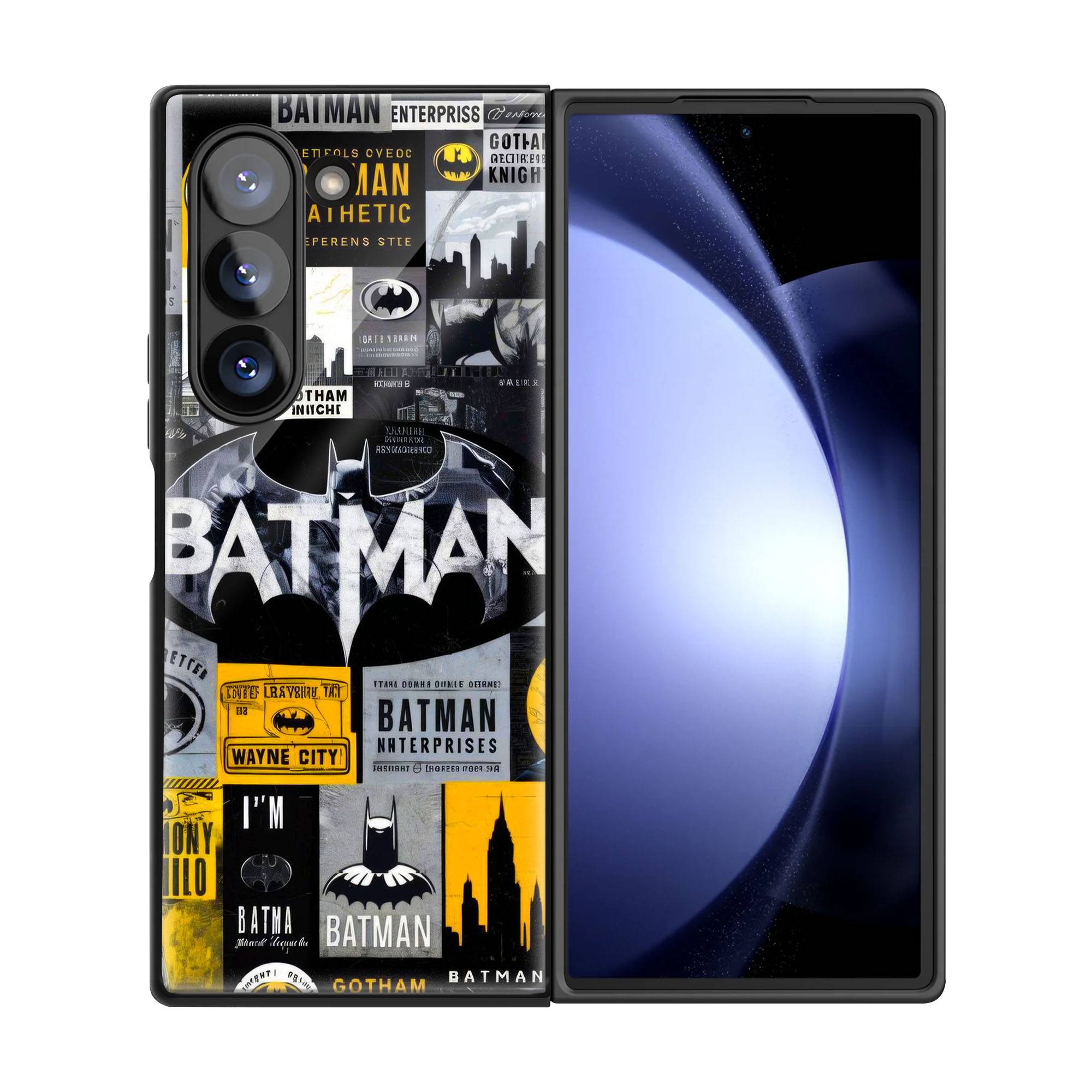 The Dark Knight Samsung Z Fold Glass Case image 2