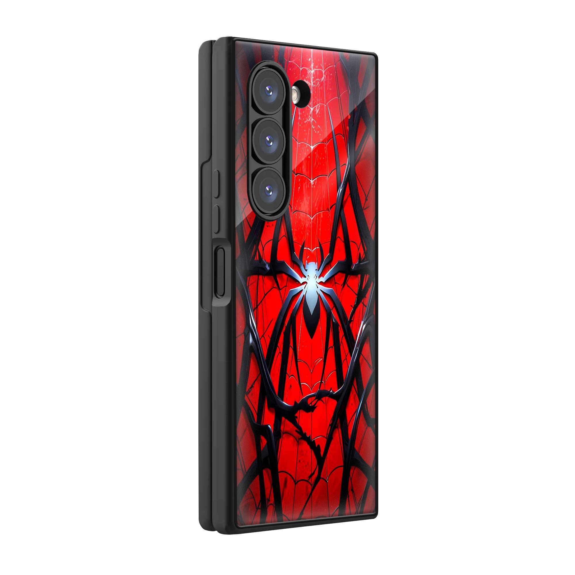 Spider-Man’s Web Samsung Z Fold Glass Case image 0