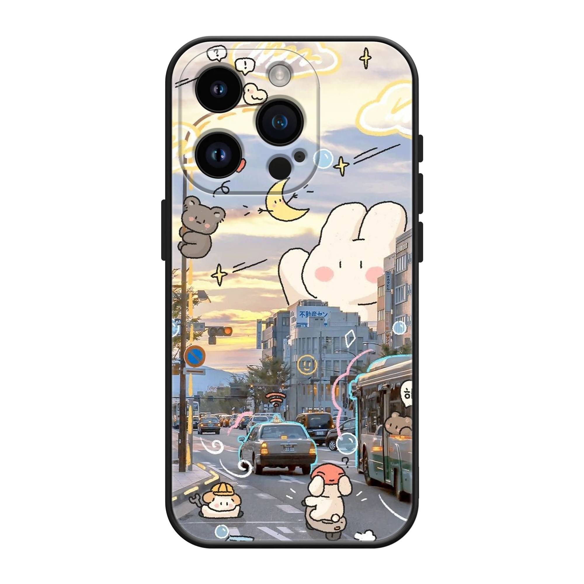 Kawaii City Silicone Case image 0