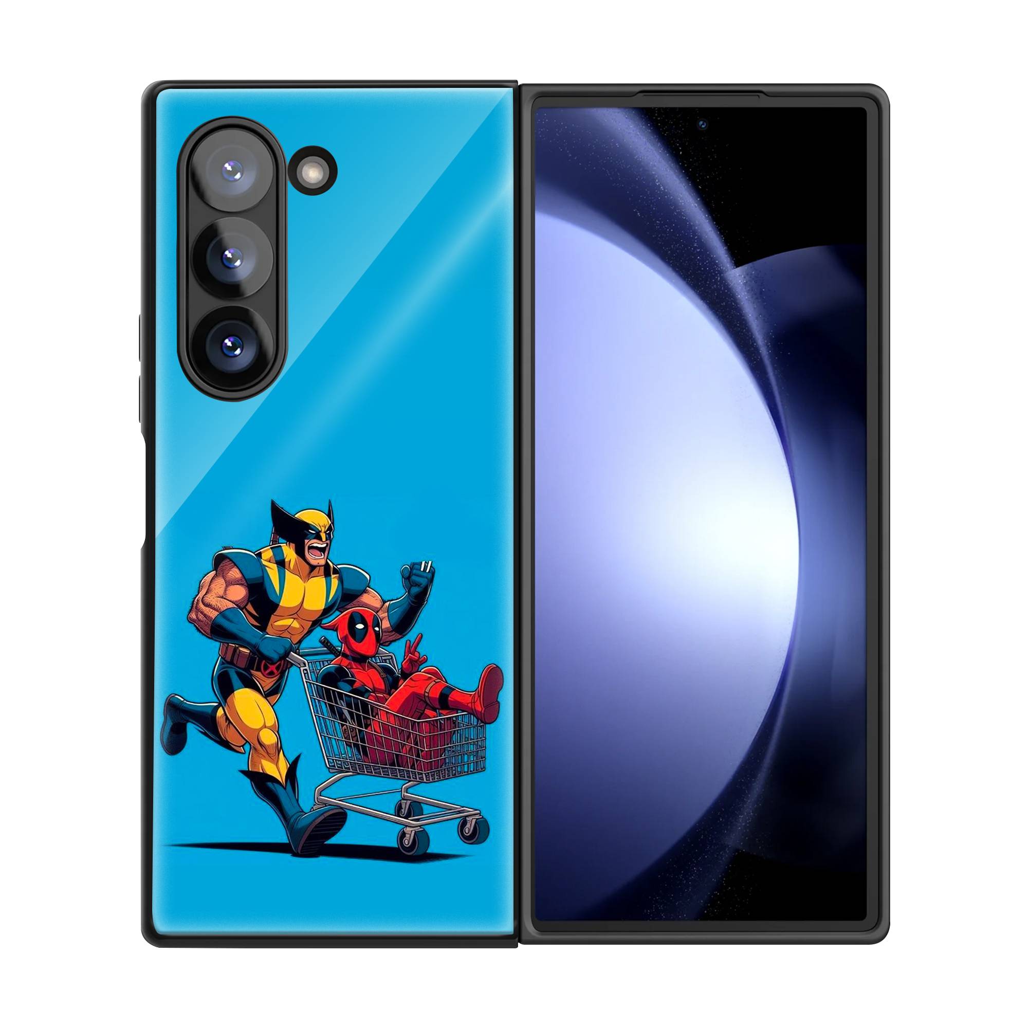 Marvel Samsung Z Fold Glass Case image 2