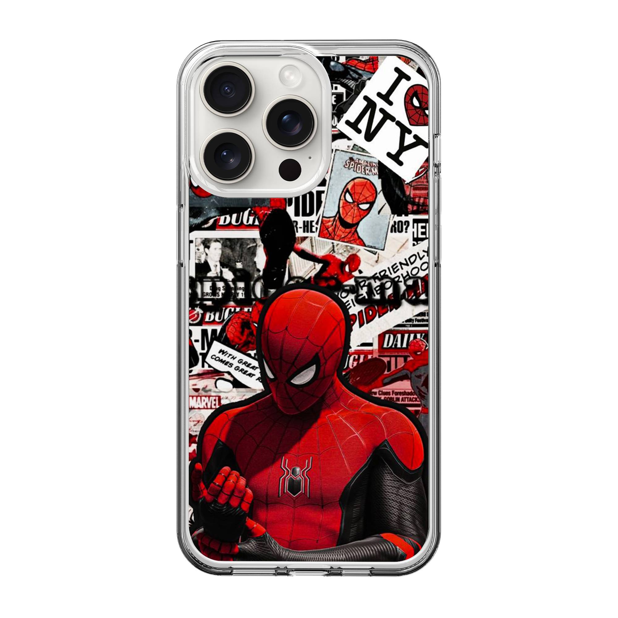 Spider-Man's Theme Clear Case image 0