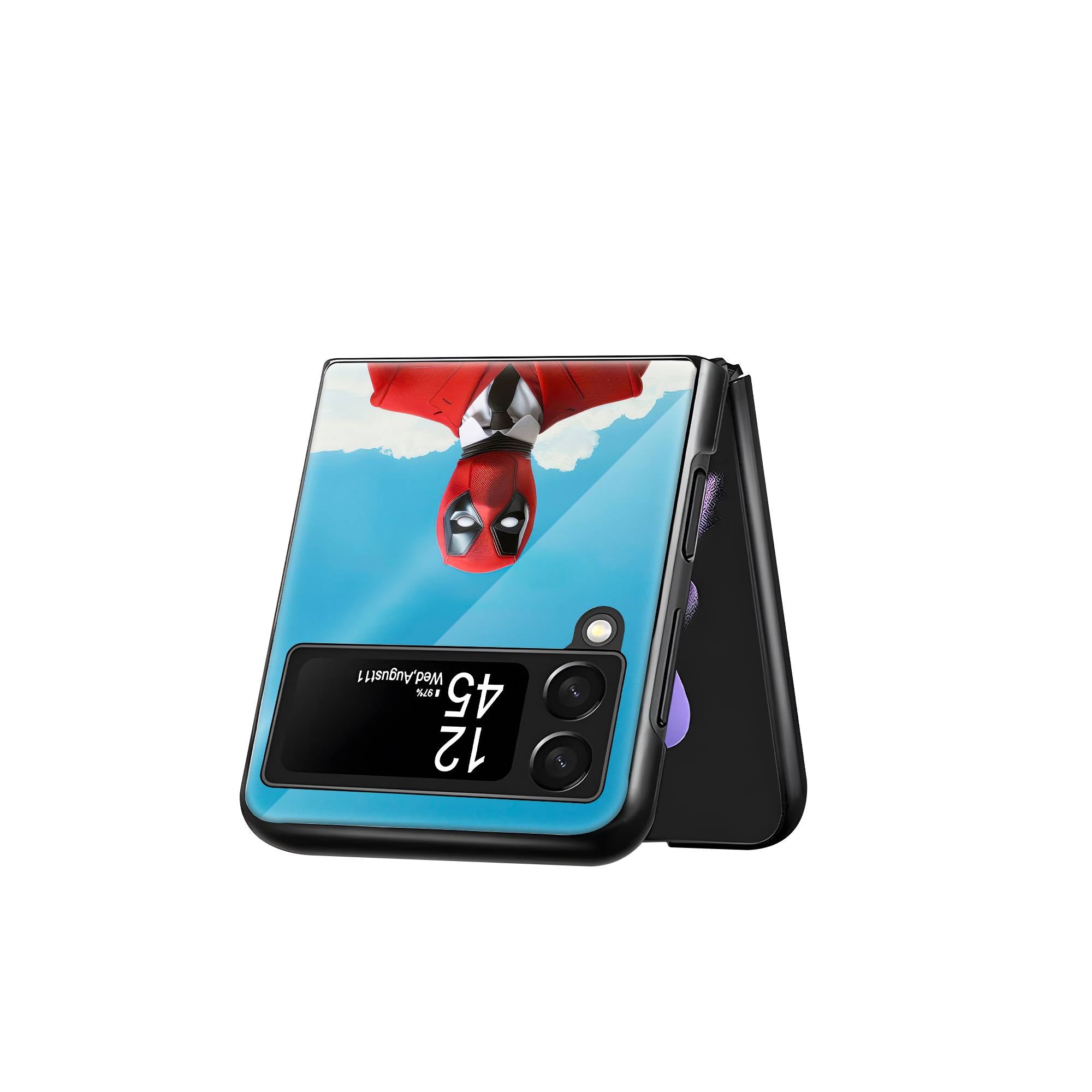 Gentleman Samsung Z Flip Glass Case image 2