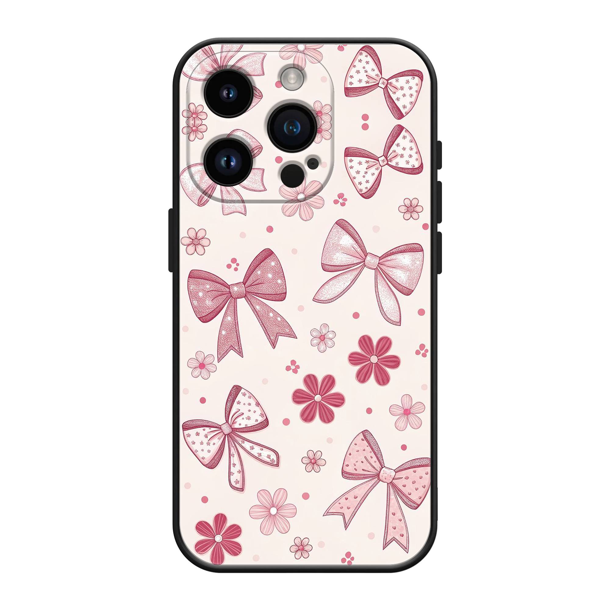 Pink Bow Silicone Case image 0