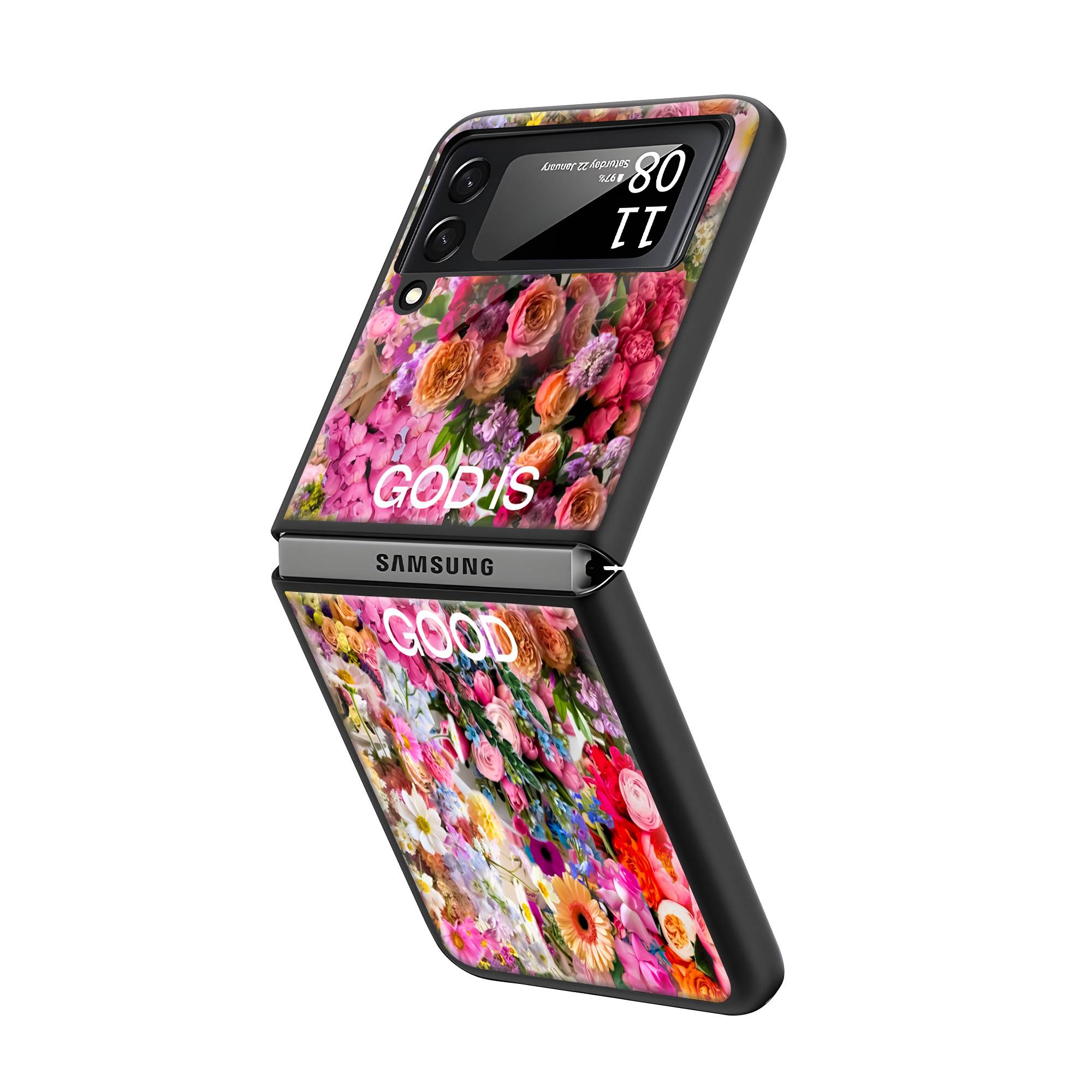 God's Garden Samsung Z Flip Glass Case image 1