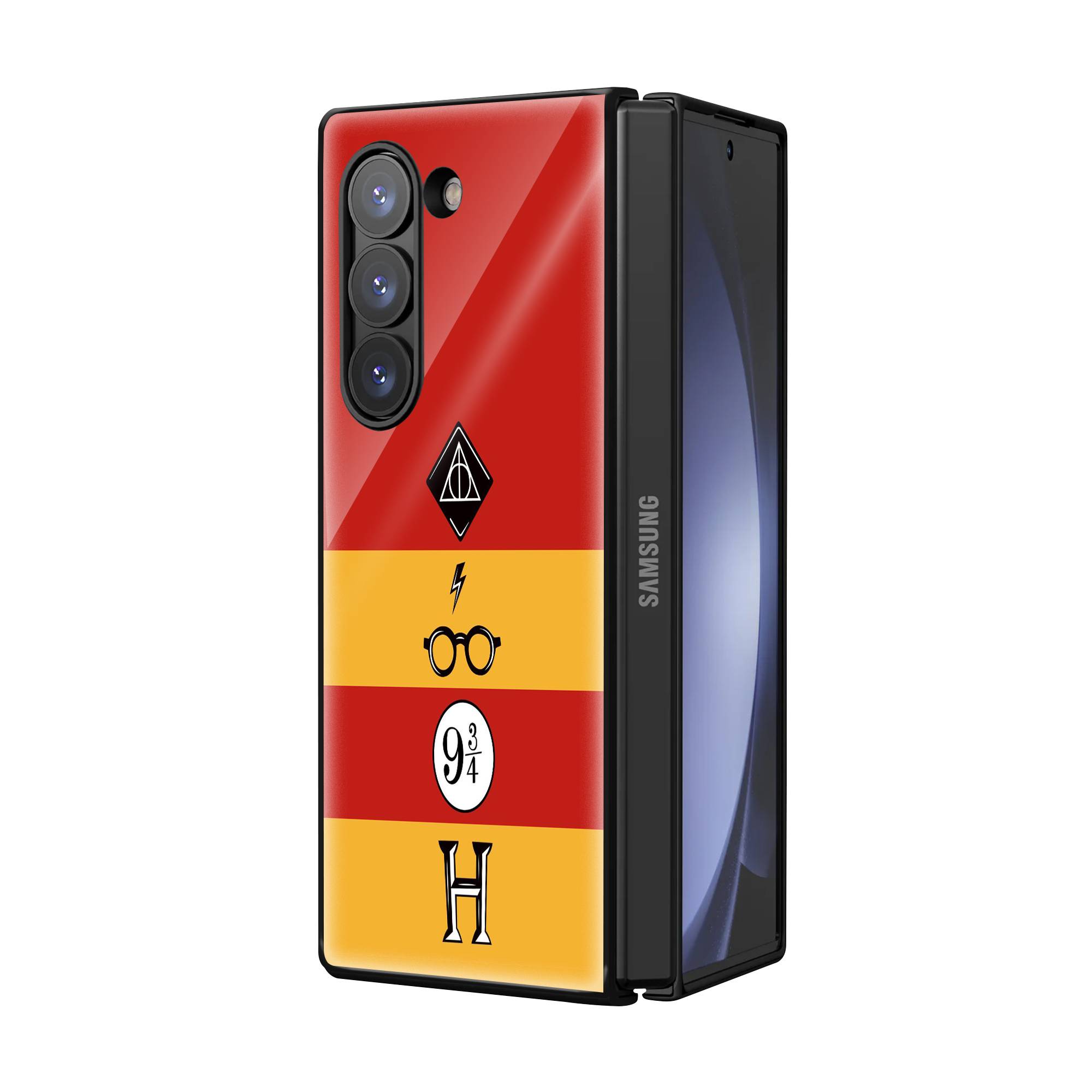 Harry Potter Samsung Z Fold Glass Case image 1