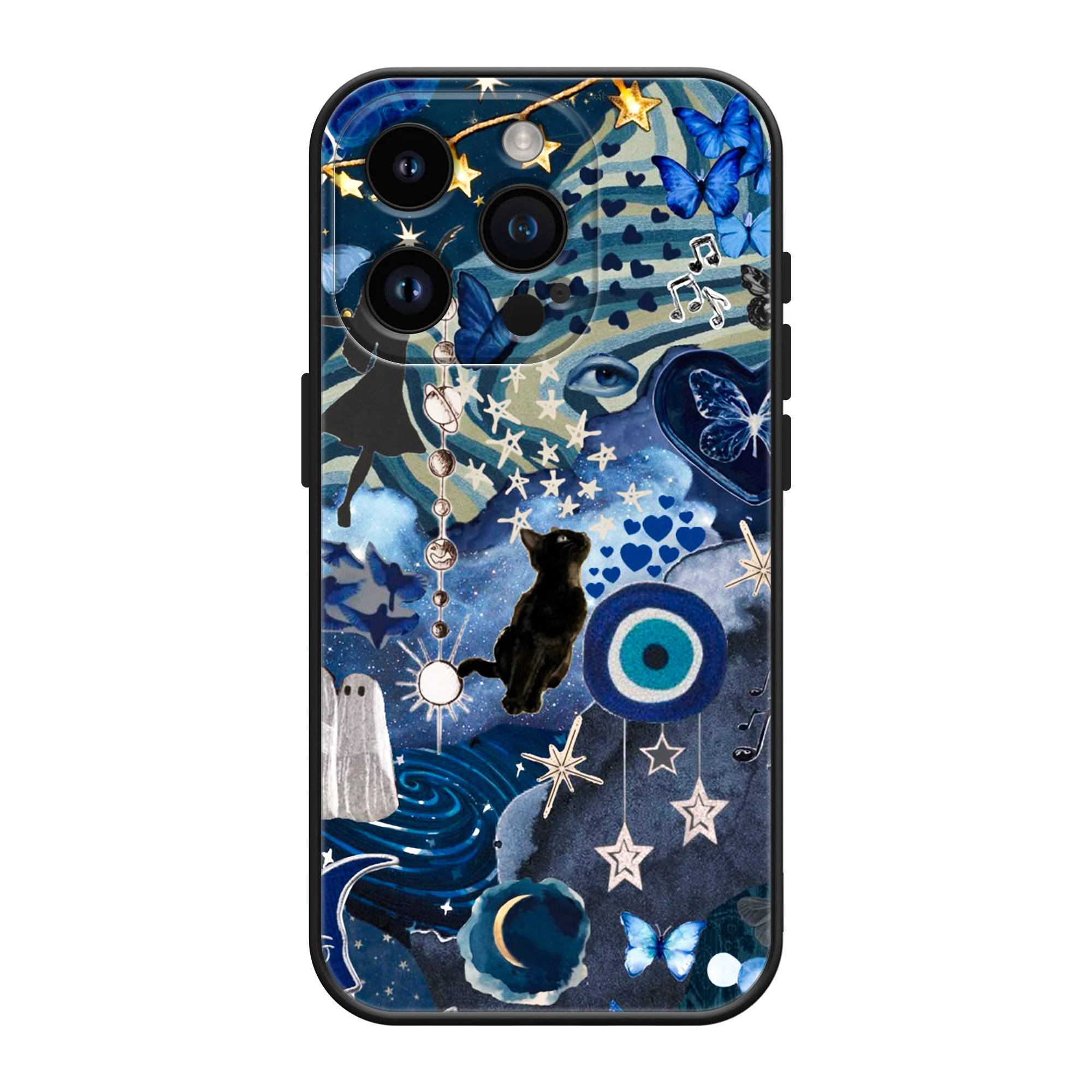 Blue Galaxy Silicone Case image 0