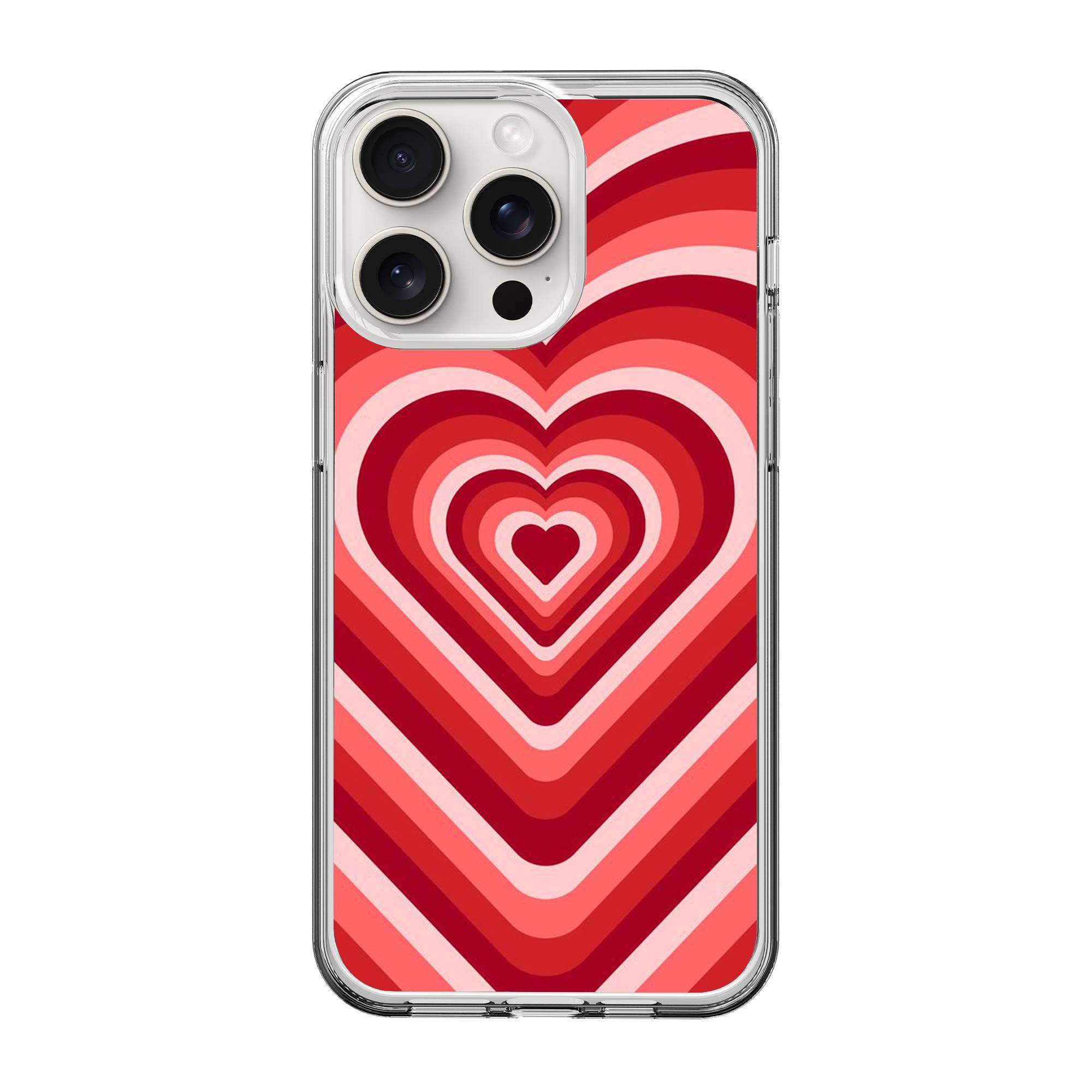 Red Choco Clear Case image 0