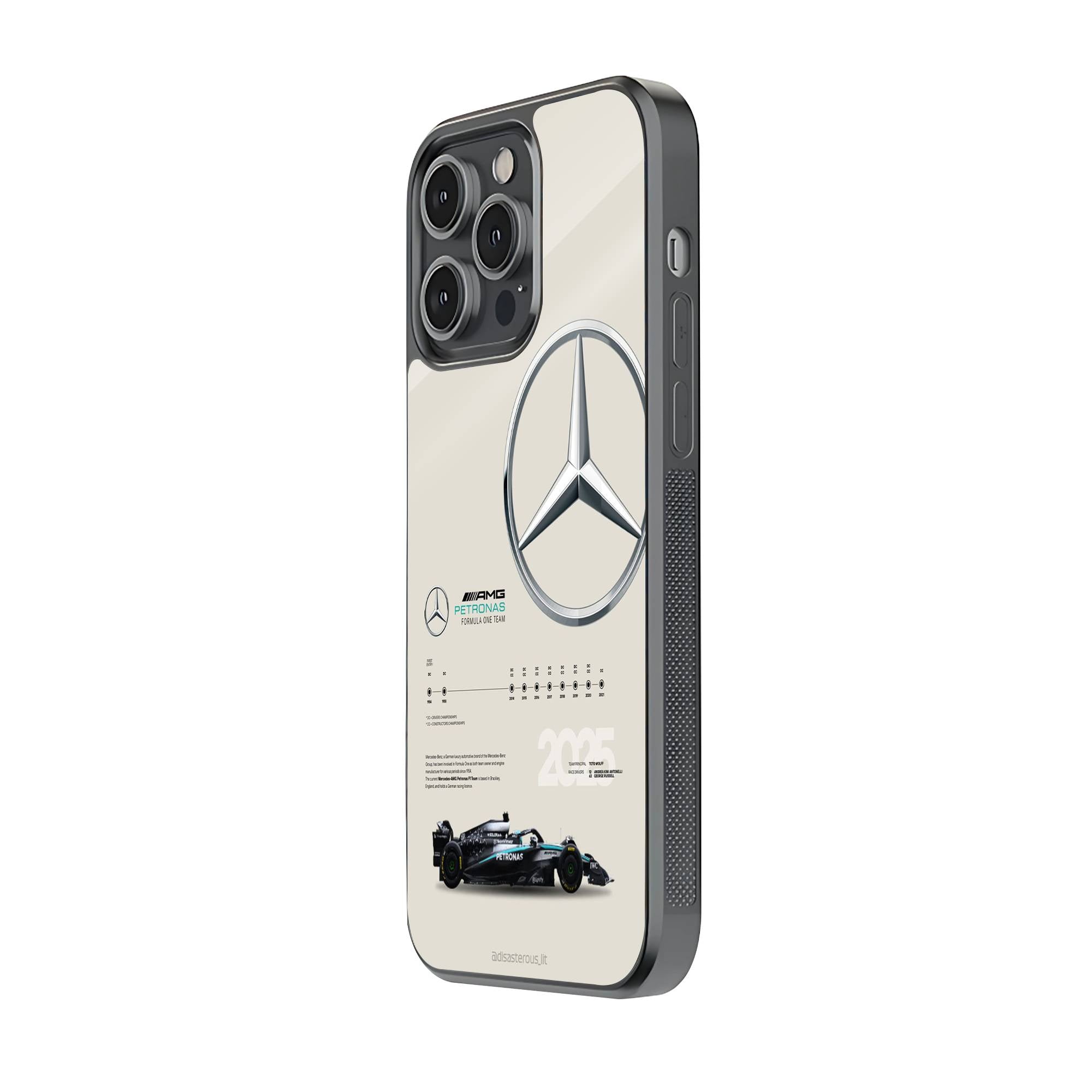 Mercedes F1 Glass Case image 1