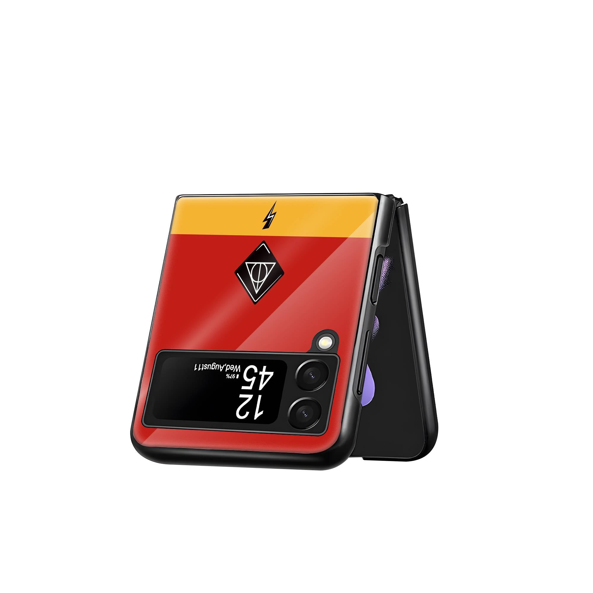 Harry Potter Samsung Z Flip Glass Case image 2