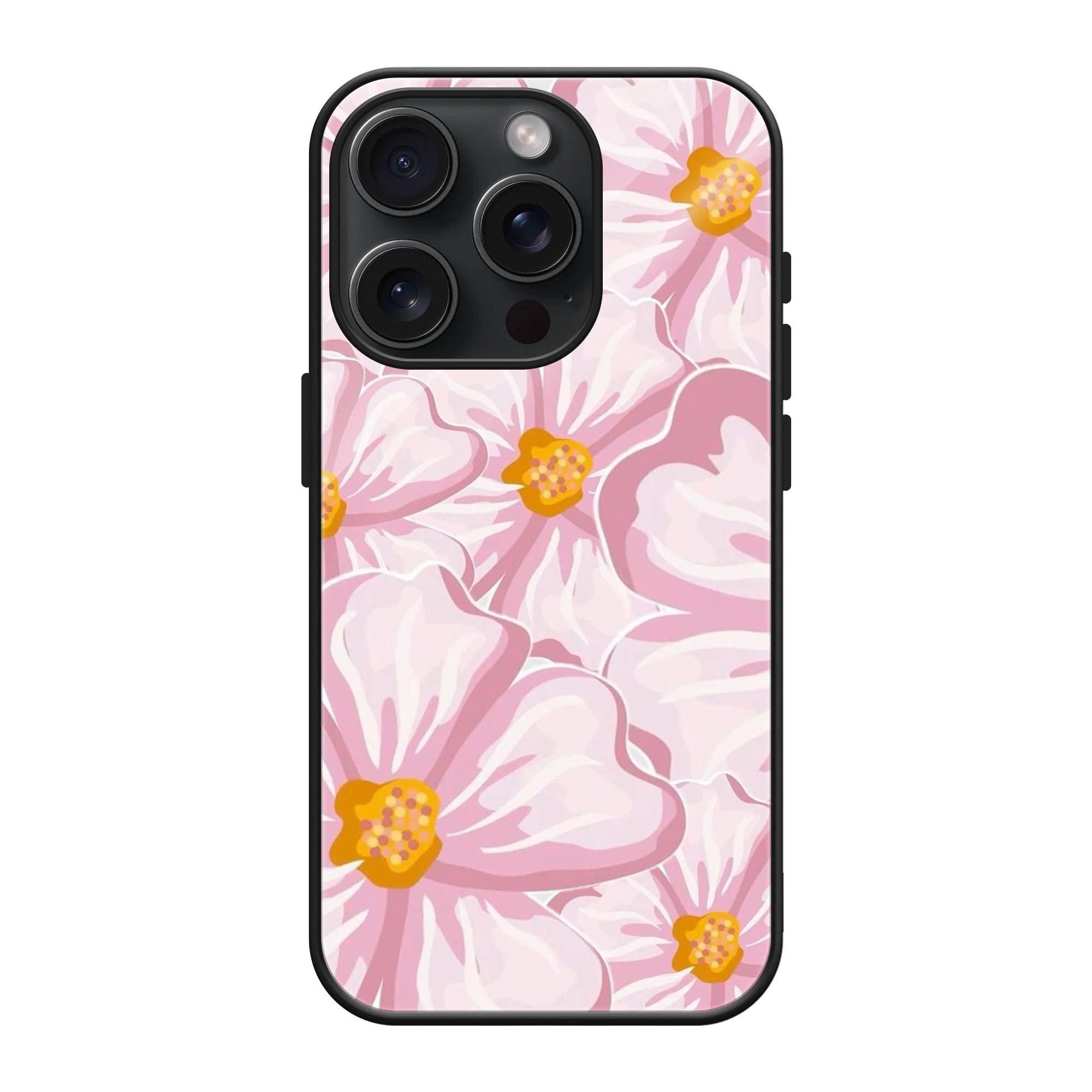 Pastel Petals Glass Case image 0