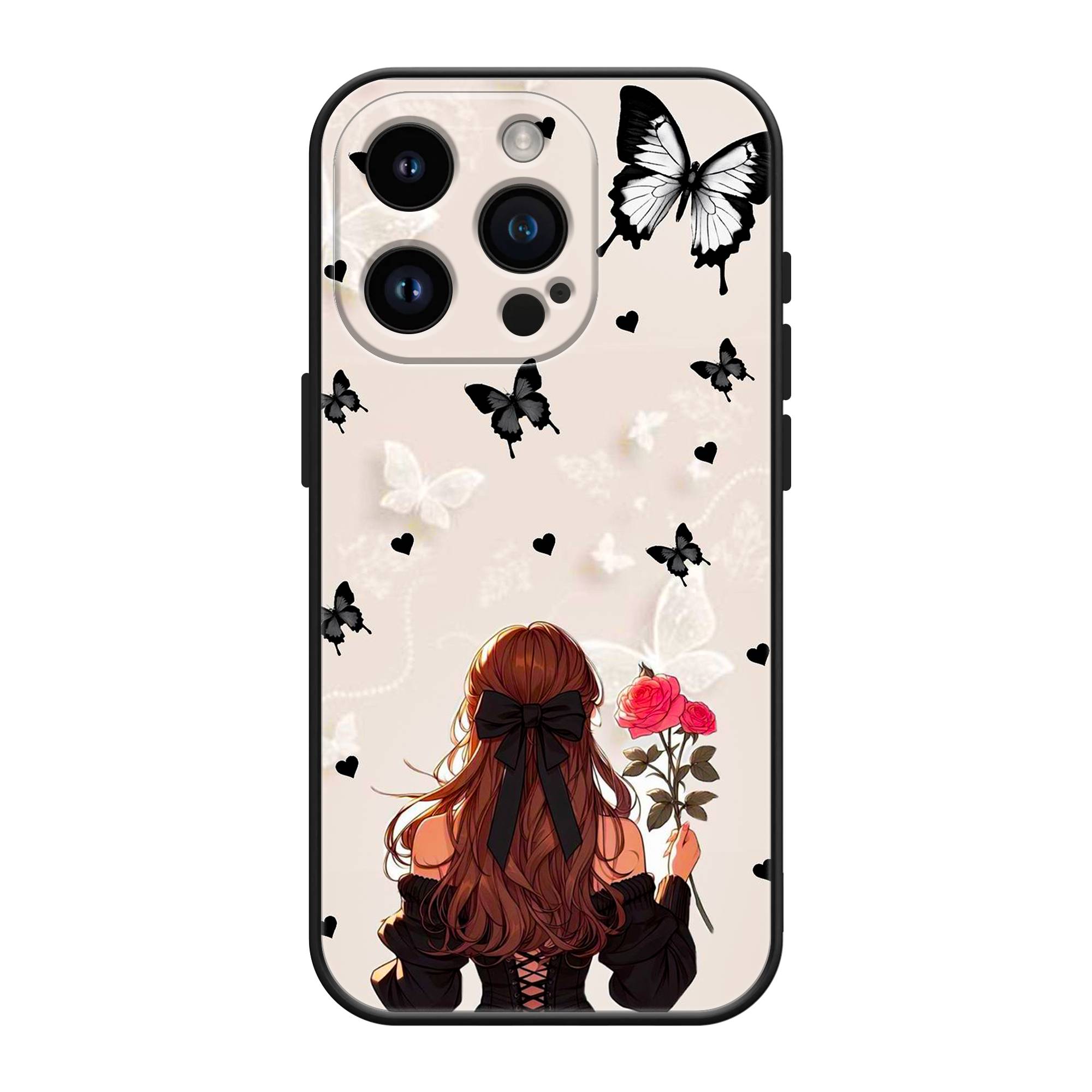 Roses and Wings Silicone Case image 0
