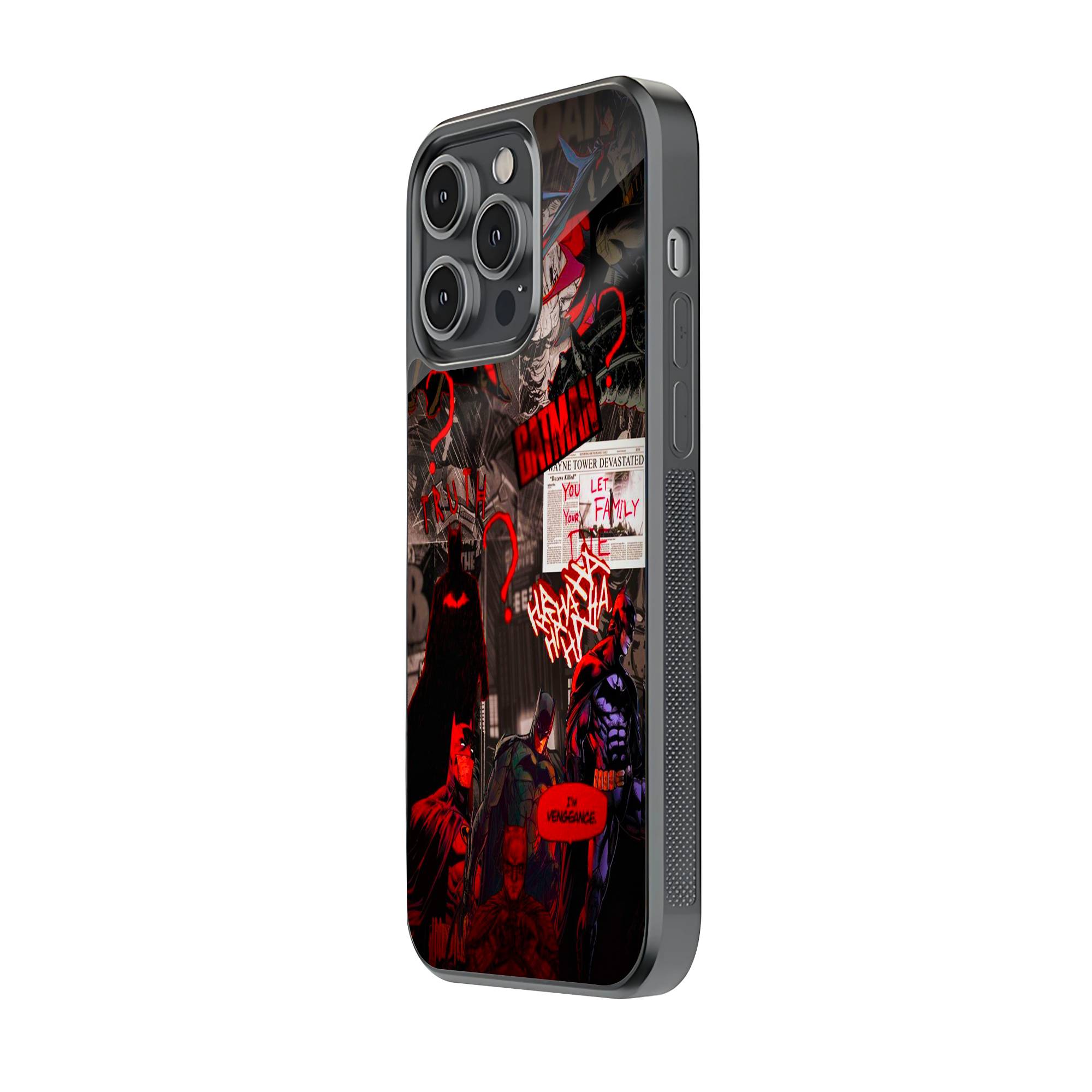 Batman Artwork Glass Case image 1