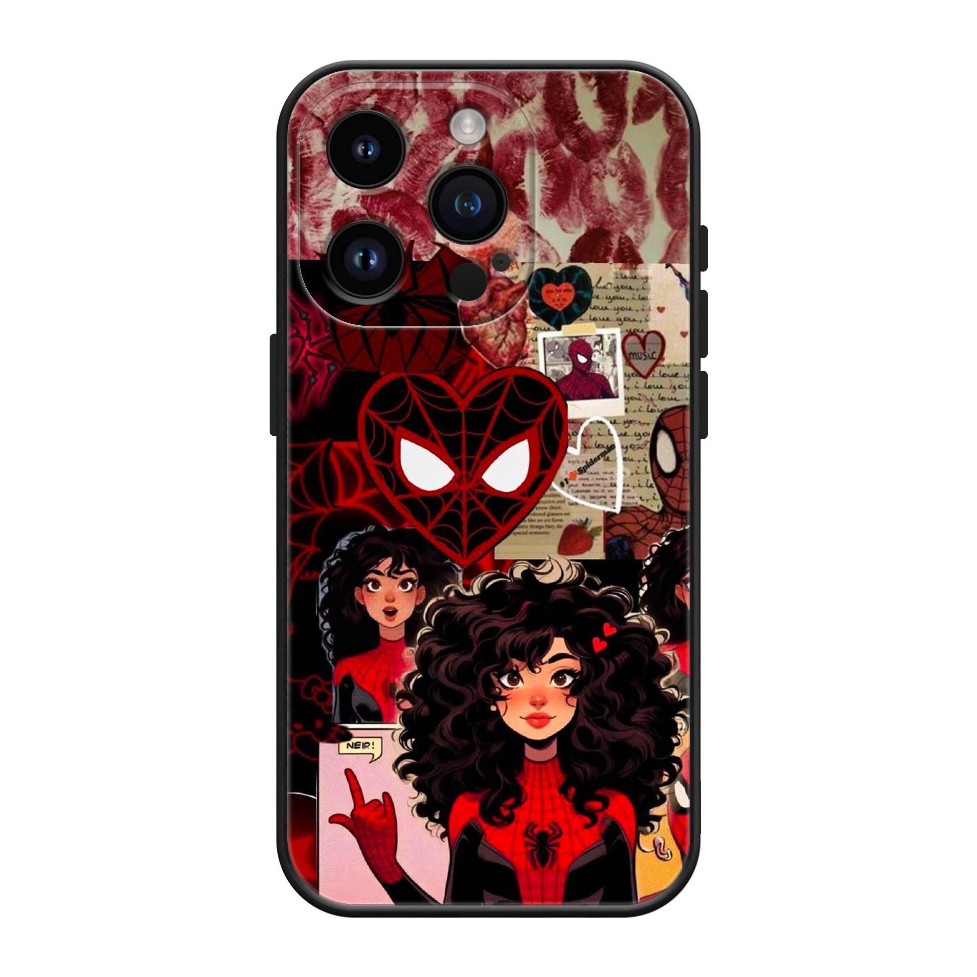 Spider Girl Silicone Case image 0