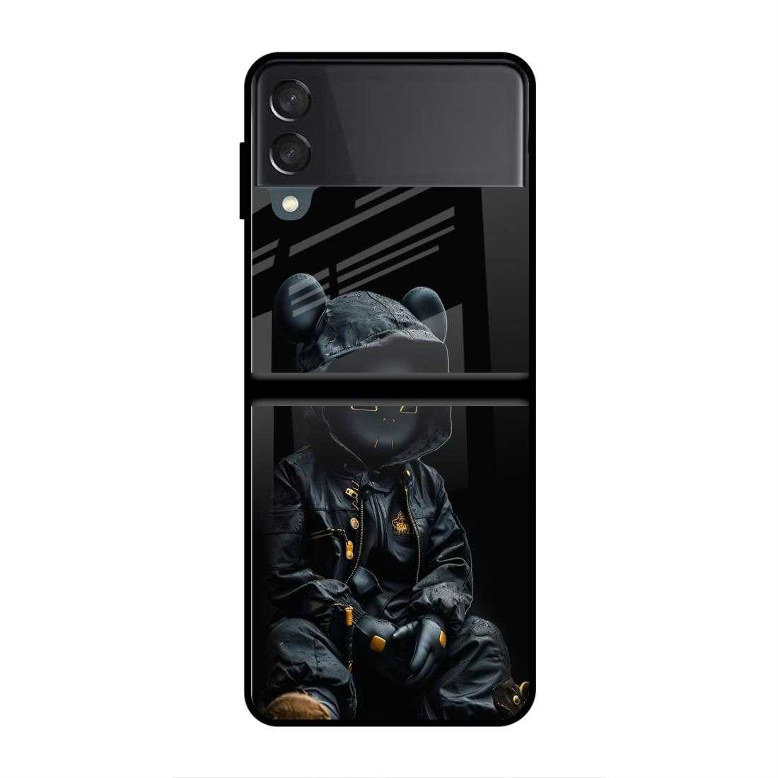 Small Boy Samsung Z Flip 4 Glass Case image 0