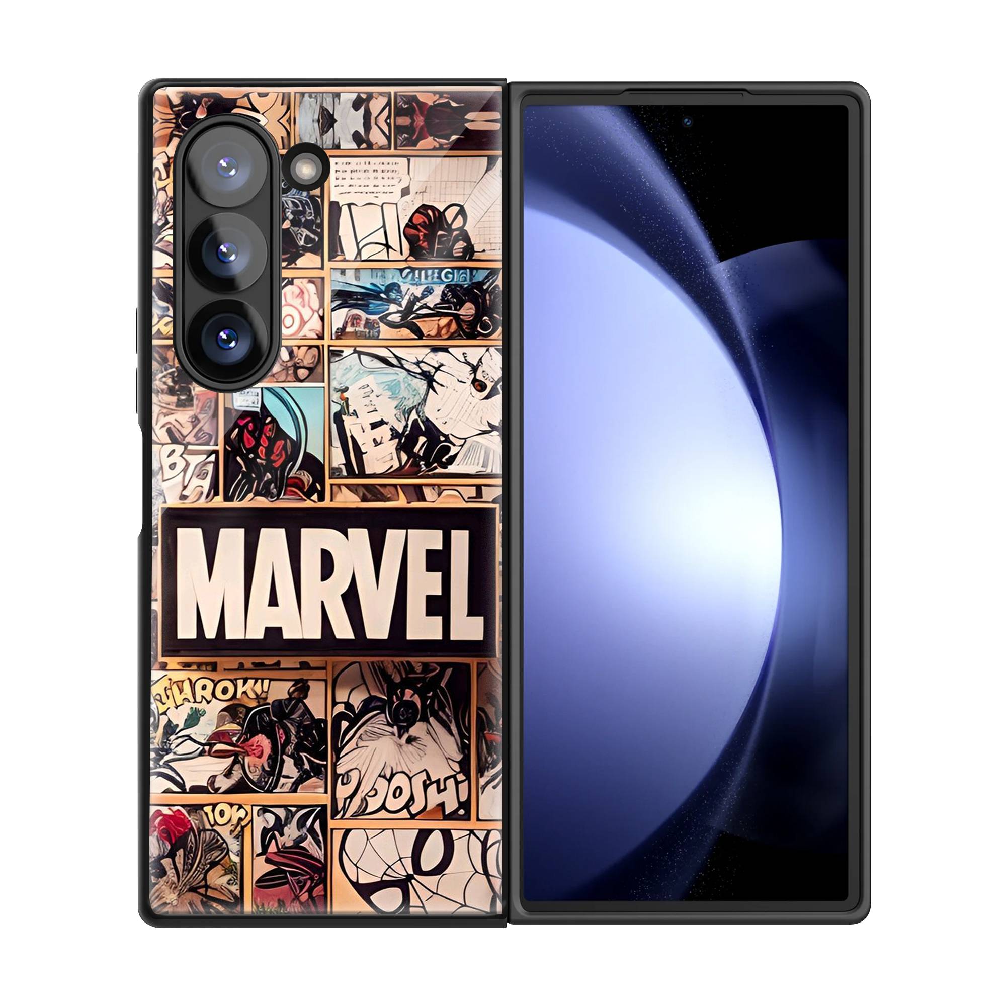 Marvel Edition Samsung Z Fold Glass Case image 2