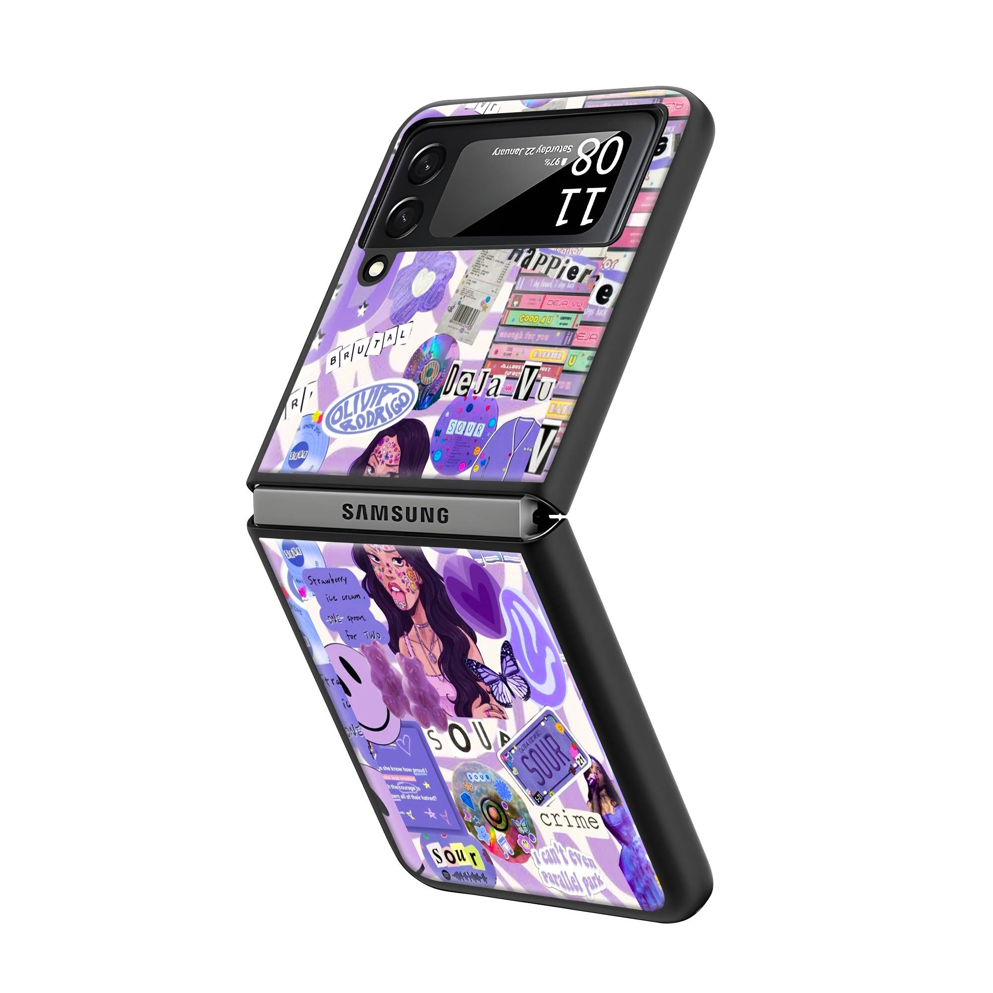 Olivia Rodrigo Samsung Z Flip Glass Case image 1