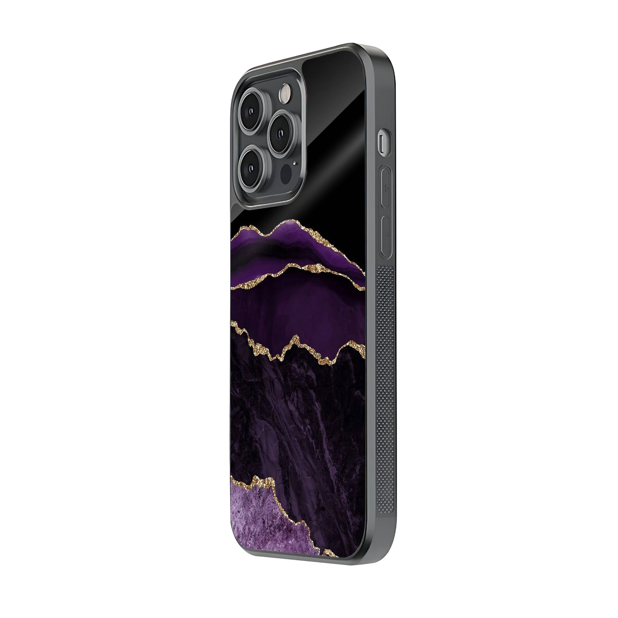Marble Pattern Glass Case image 1