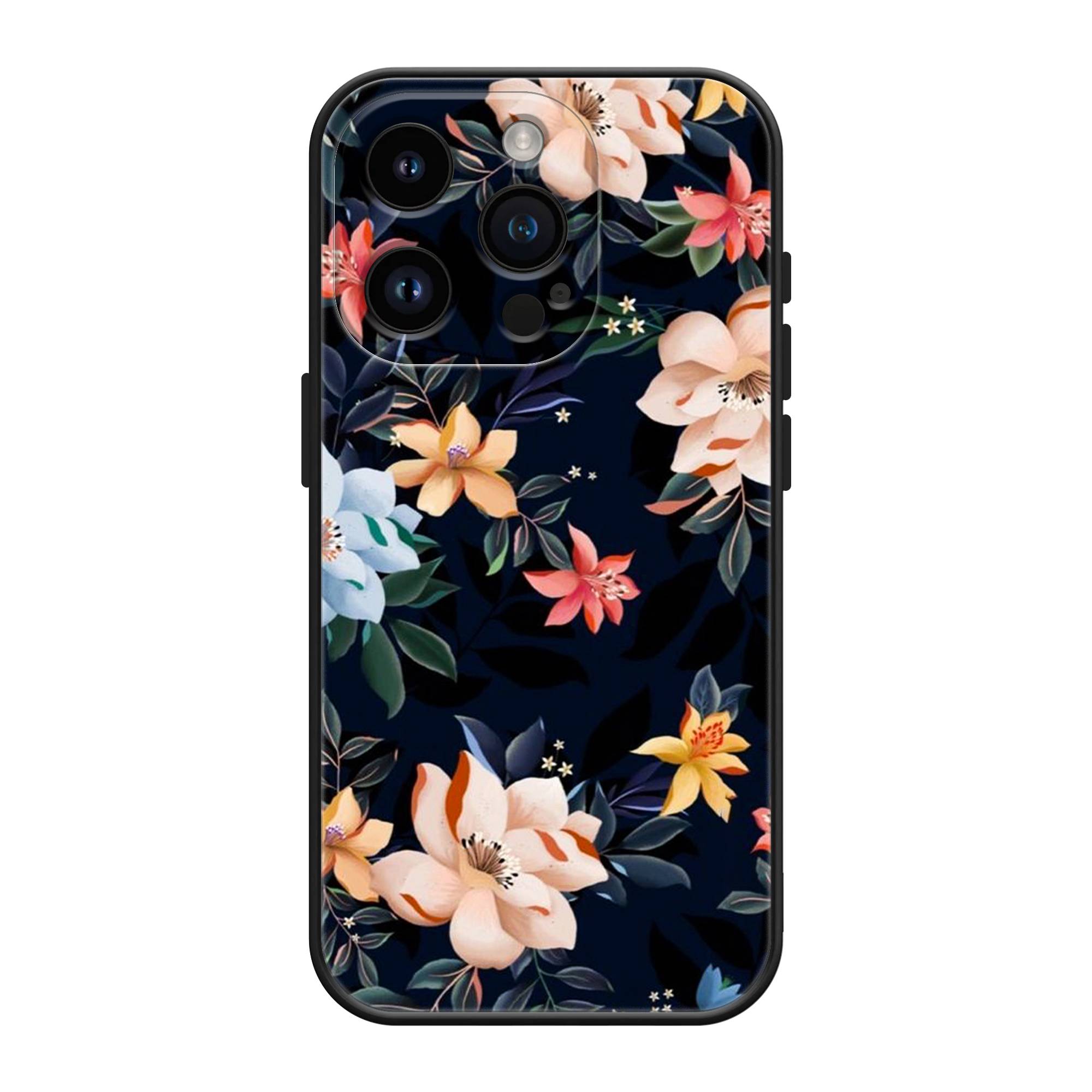 Premium Vector Floral Silicone Case image 0