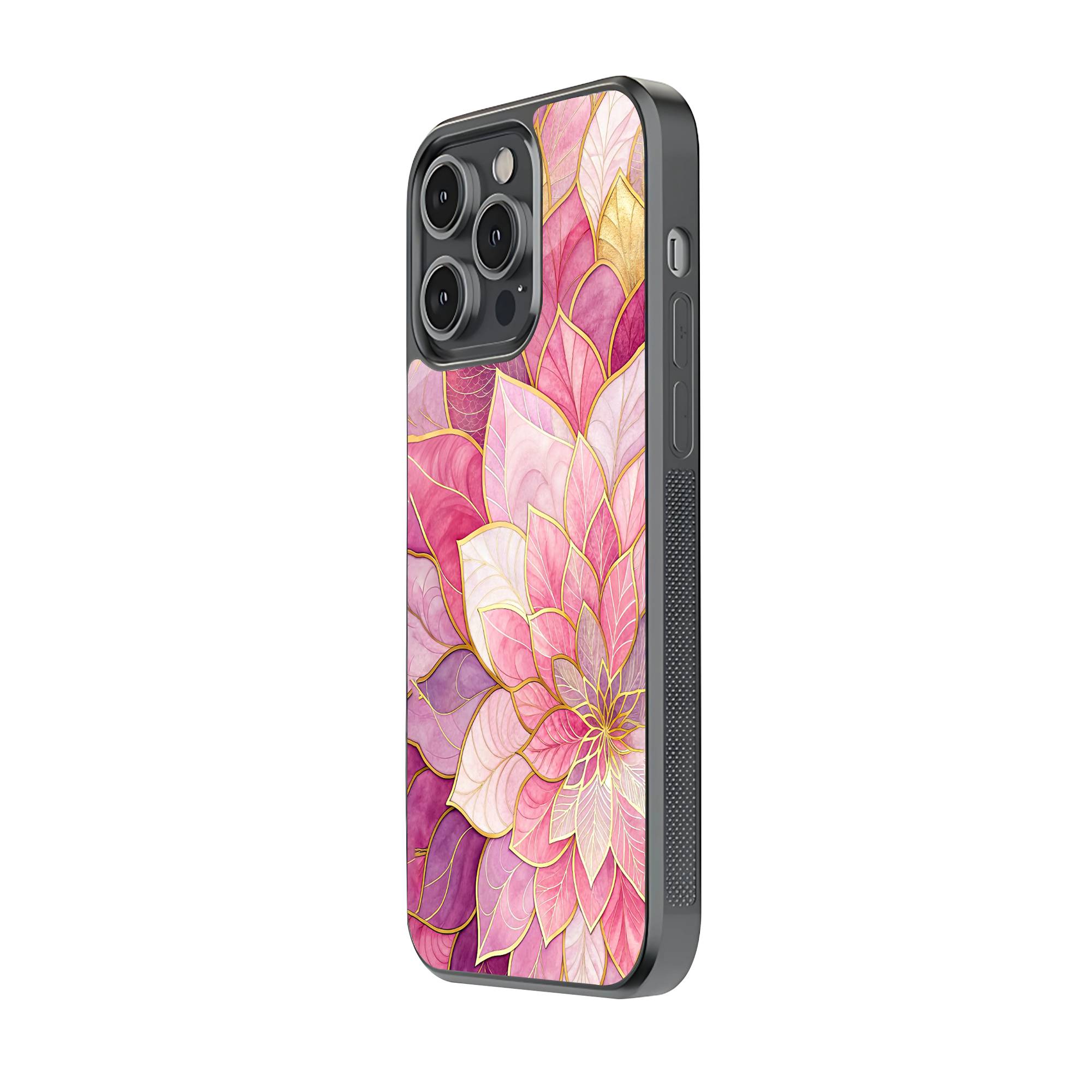 Gilded Bloom Glass Case image 1