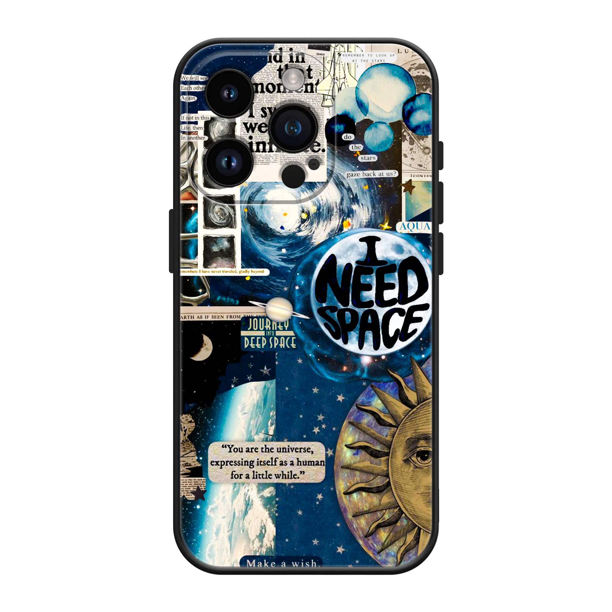 Need Space Silicone Case image 0
